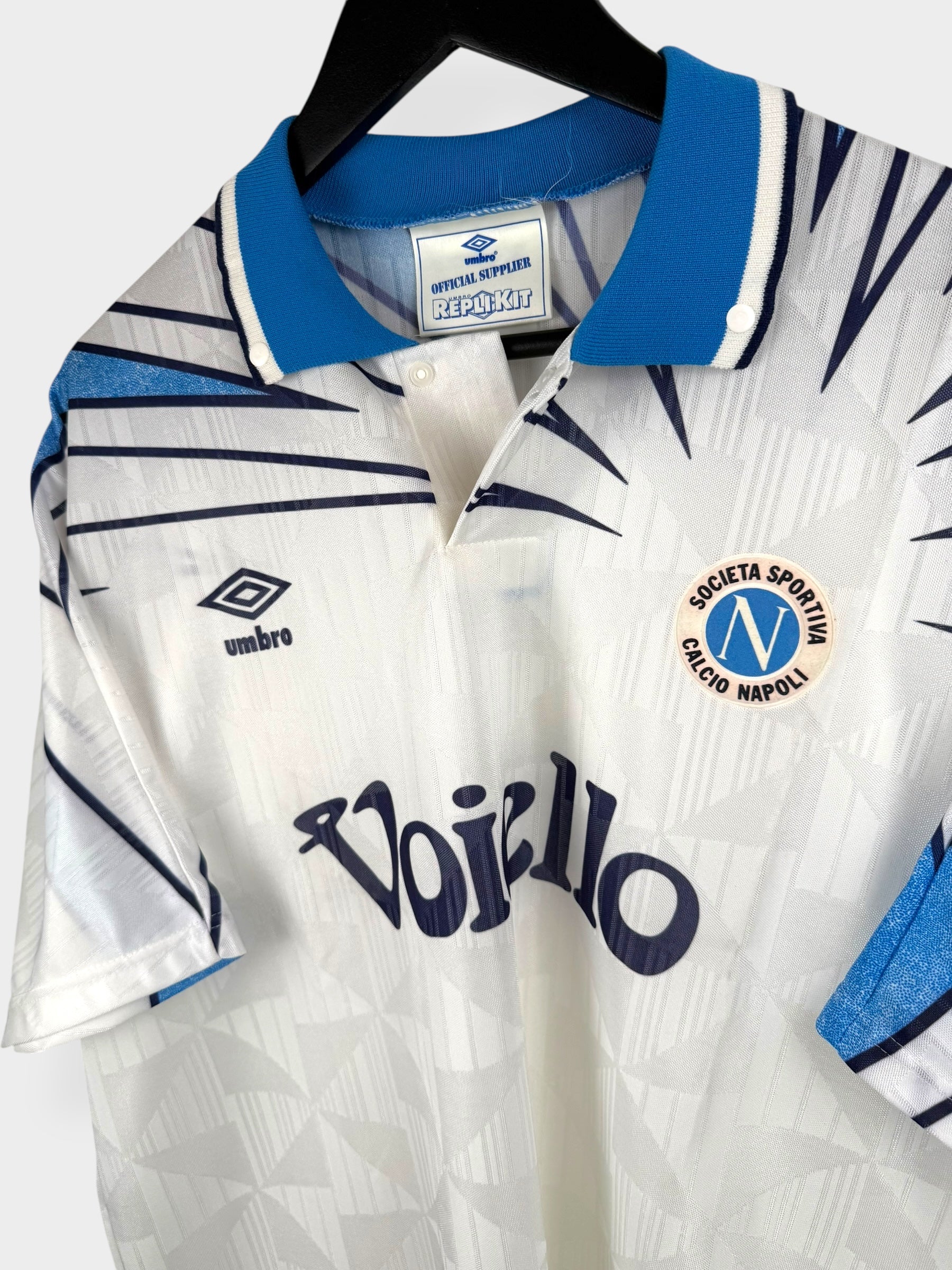1991-93 NAPOLI AWAY SHIRT L