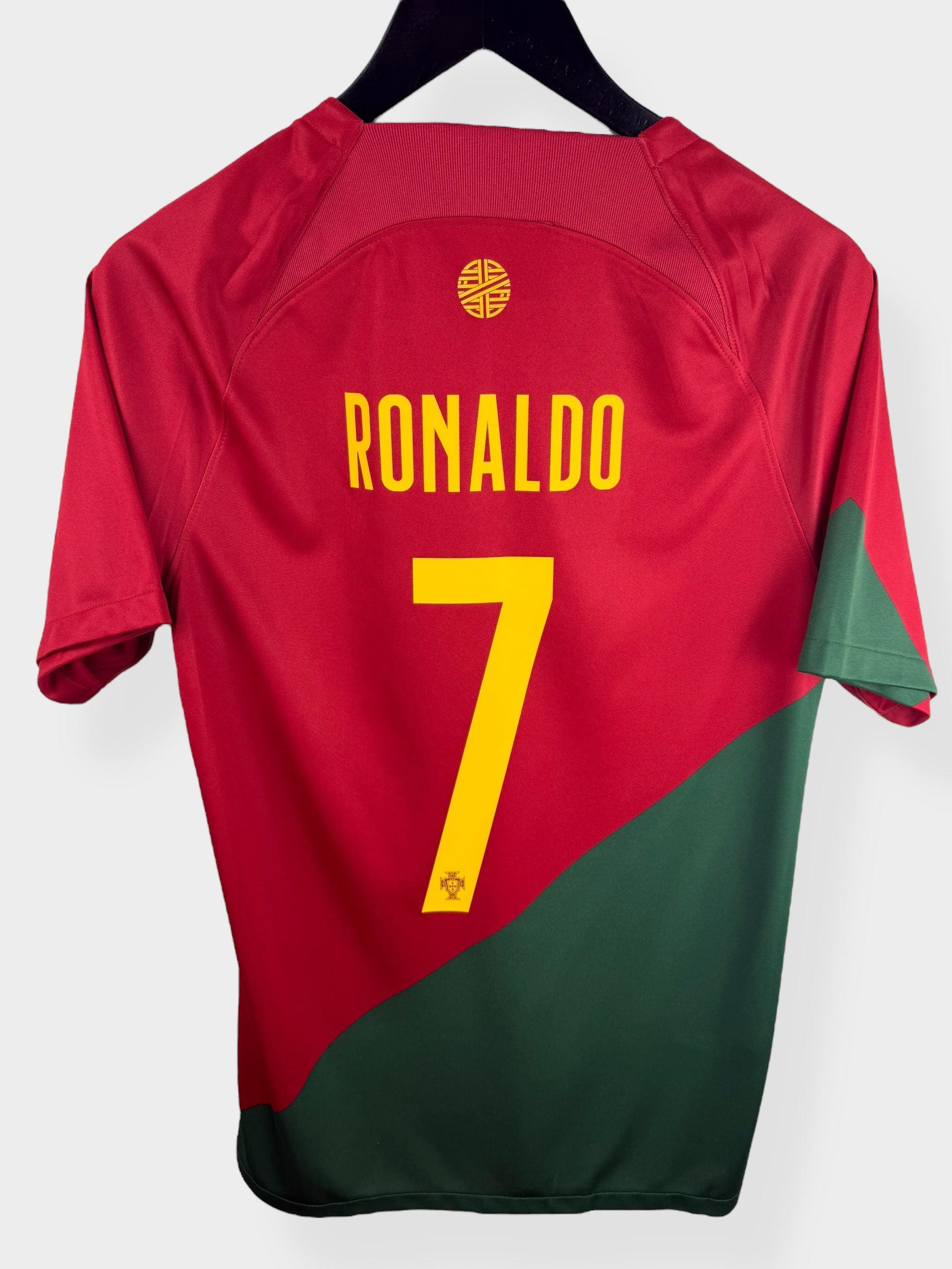 2022-23 PORTUGAL HOME SHIRT RONALDO #7 S - Authentic Football Club