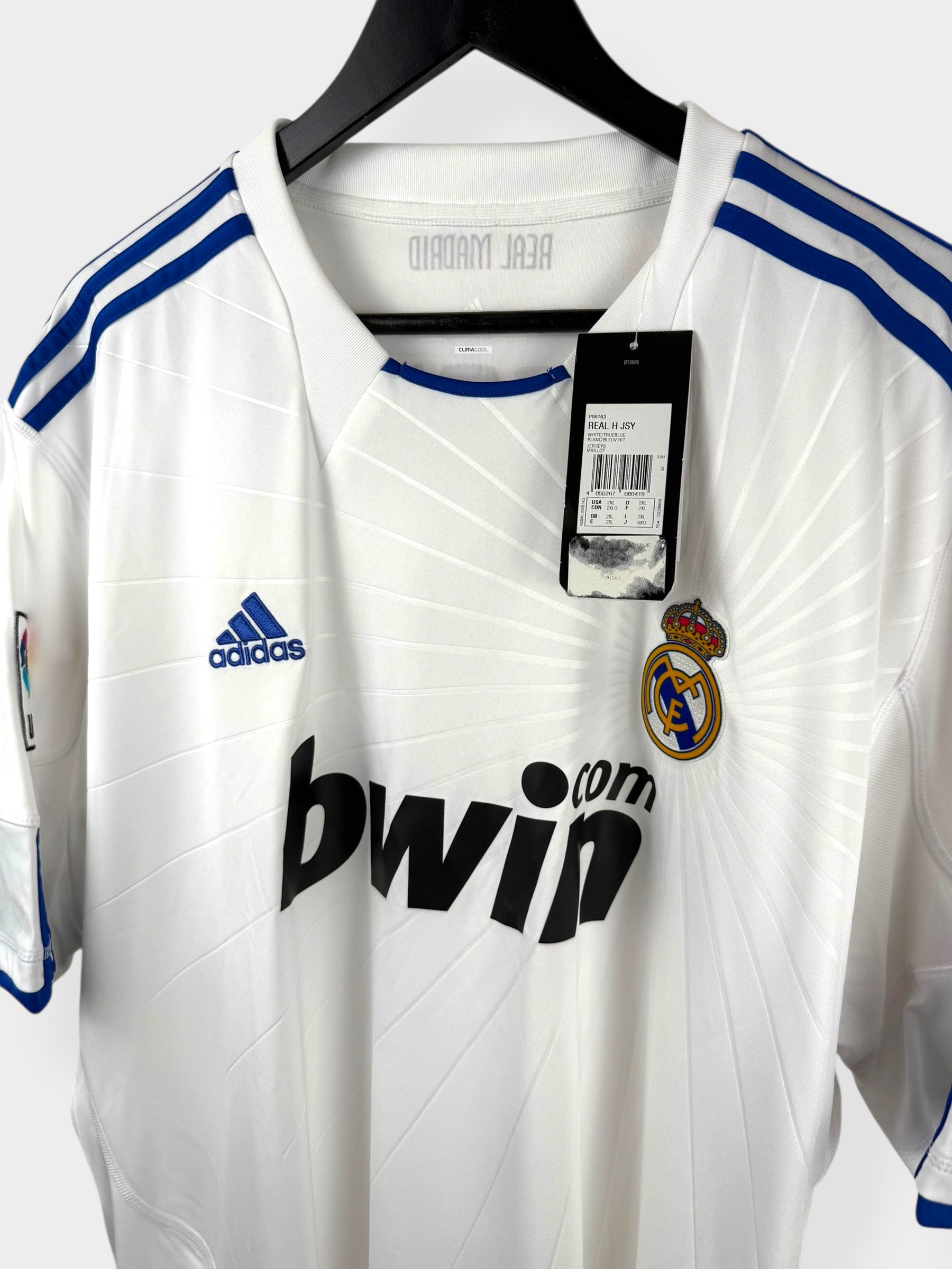 2010-11 REAL MADRID THUISSHIRT RONALDO #7 XXL