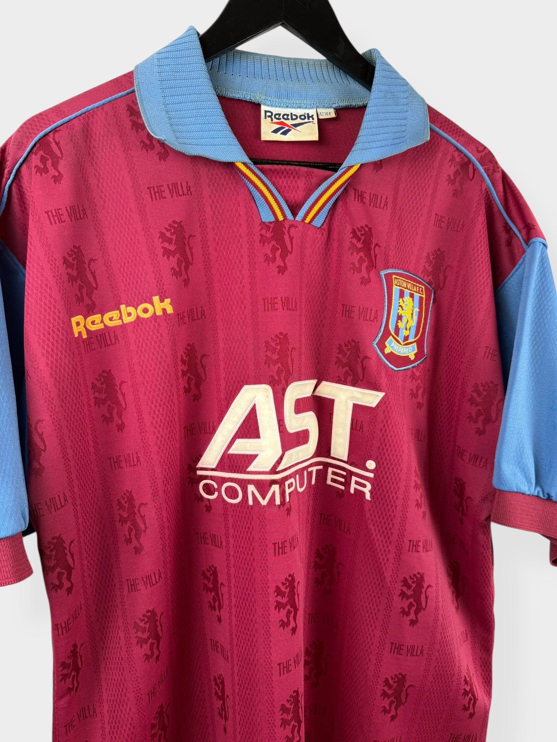 1995-97 ASTON VILLA THUISSHIRT XL