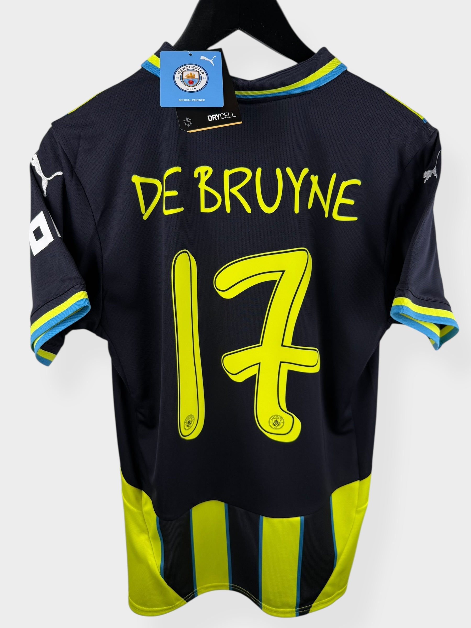 2024-25 MANCHESTER CITY DERDE SHIRT DE BRUYNE 17 #S