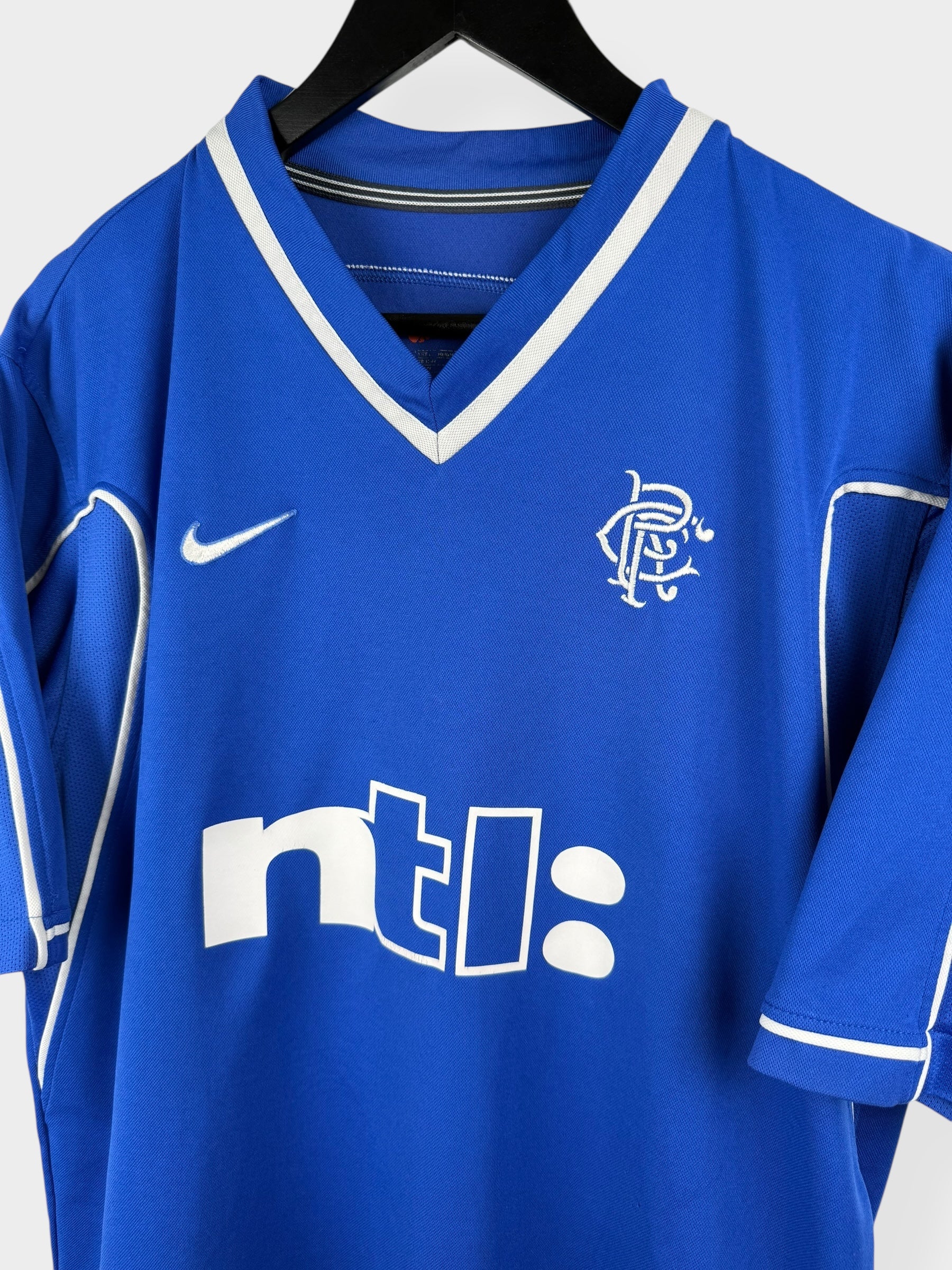 1999-01 RANGERS HOME SHIRT L