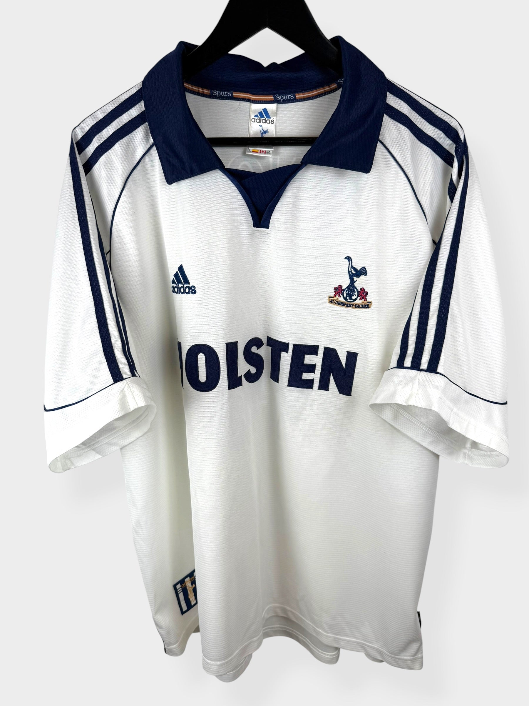 MAILLOT DOMICILE TOTTENHAM HOTSPUR 1999-01 GINOLA #14 XL