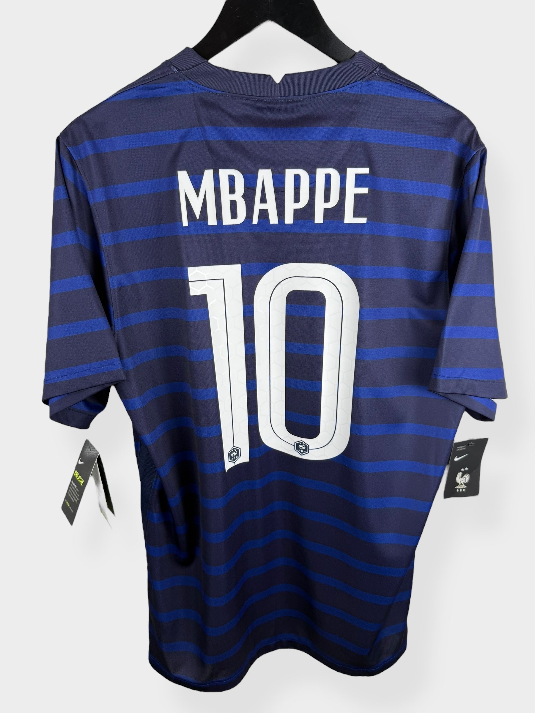 2020-21 FRANCE HOME SHIRT MBAPPE #10 L - Authentic Football Club