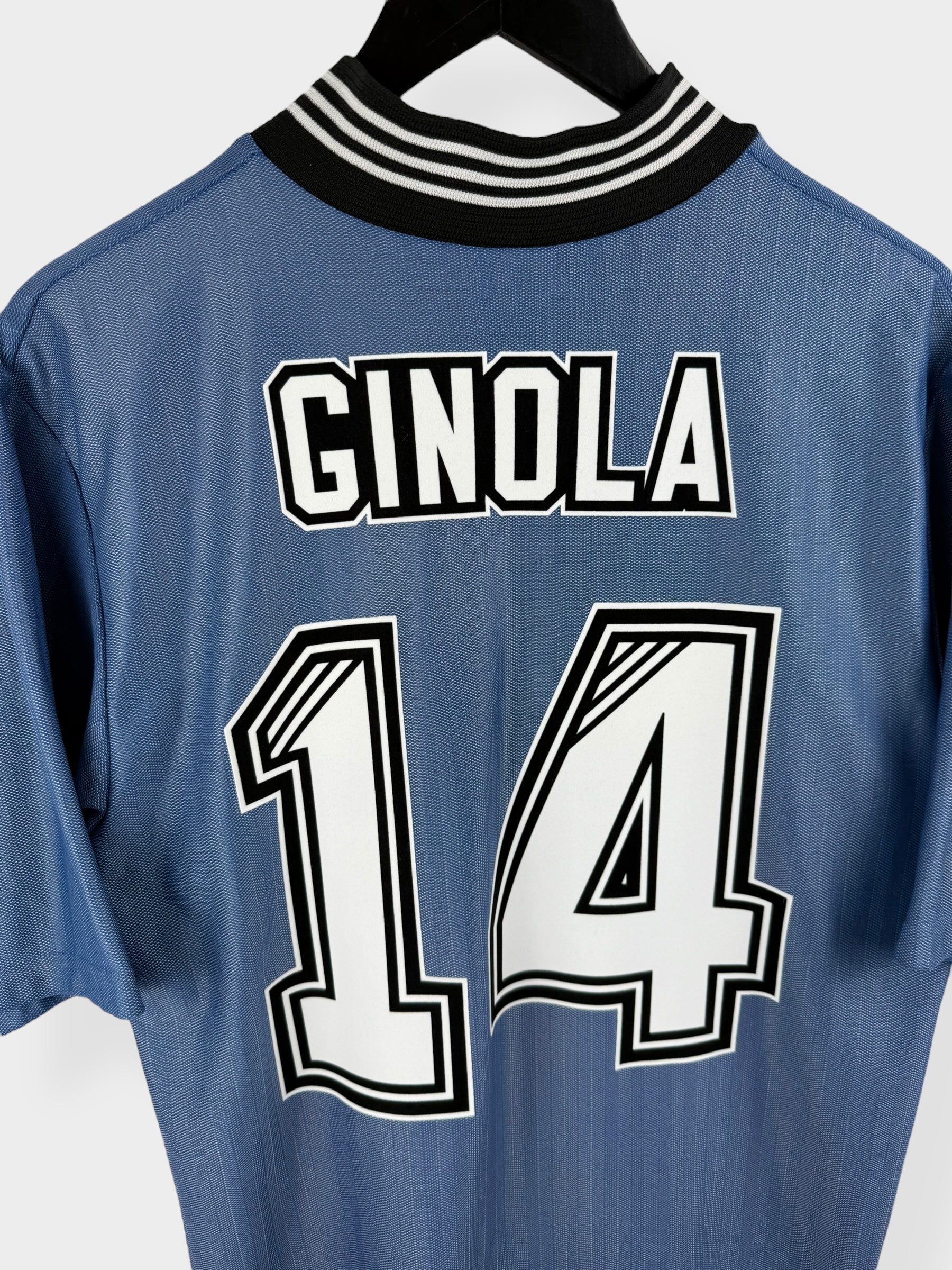 1996-97 NEWCASTLE UNITED AWAY SHIRT GINOLA #14 M