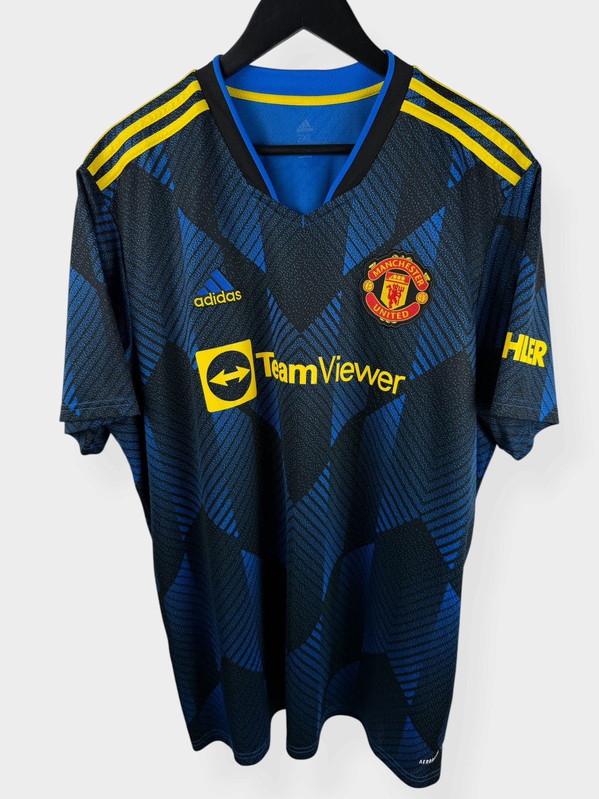 2021-22 MANCHESTER UNITED THIRD SHIRT RASHFORD #10 XXL - Authentic Football Club