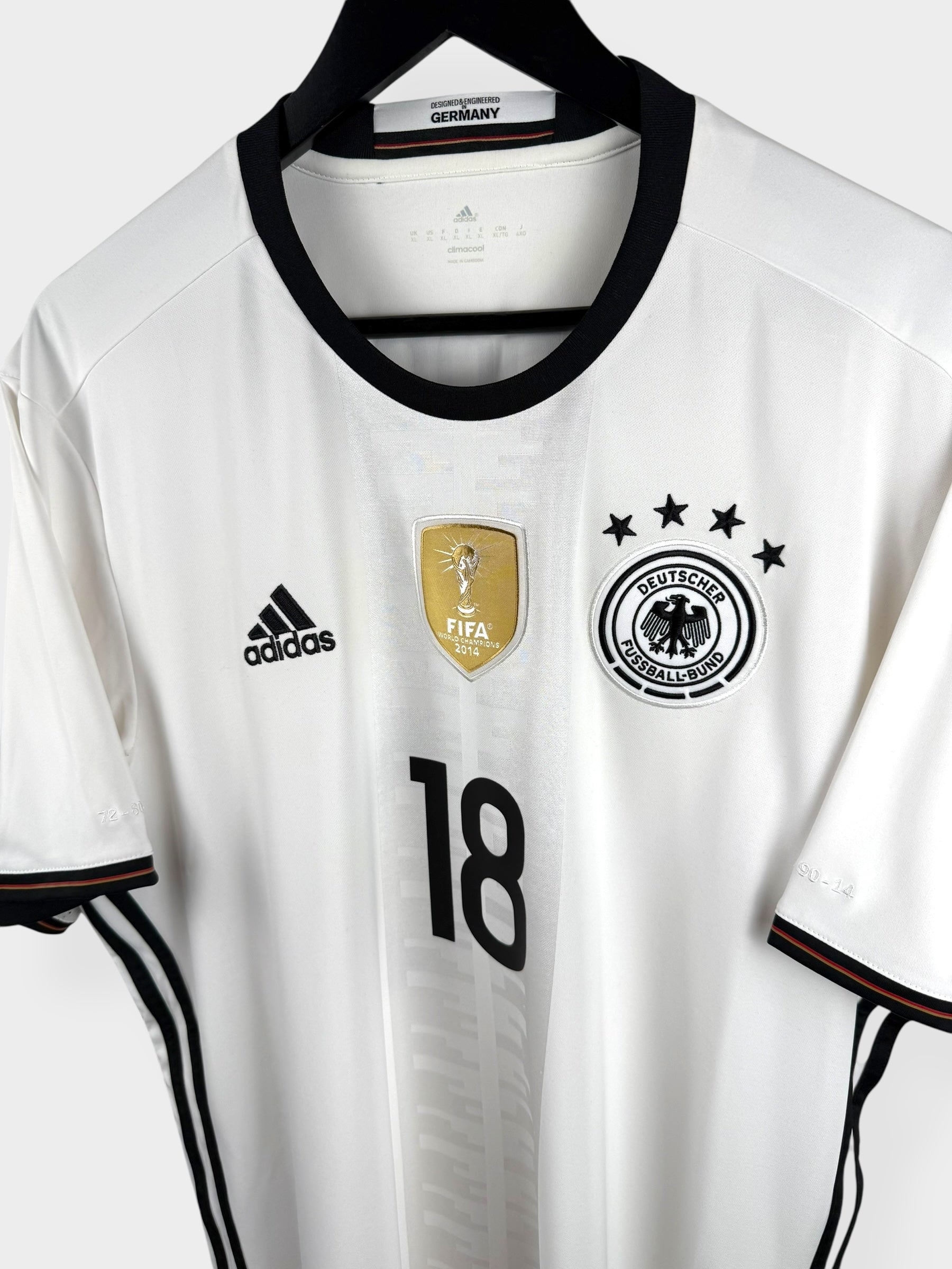 2015-16 DEUTSCHLAND HEIMTRIKOT KROOS #18 XL