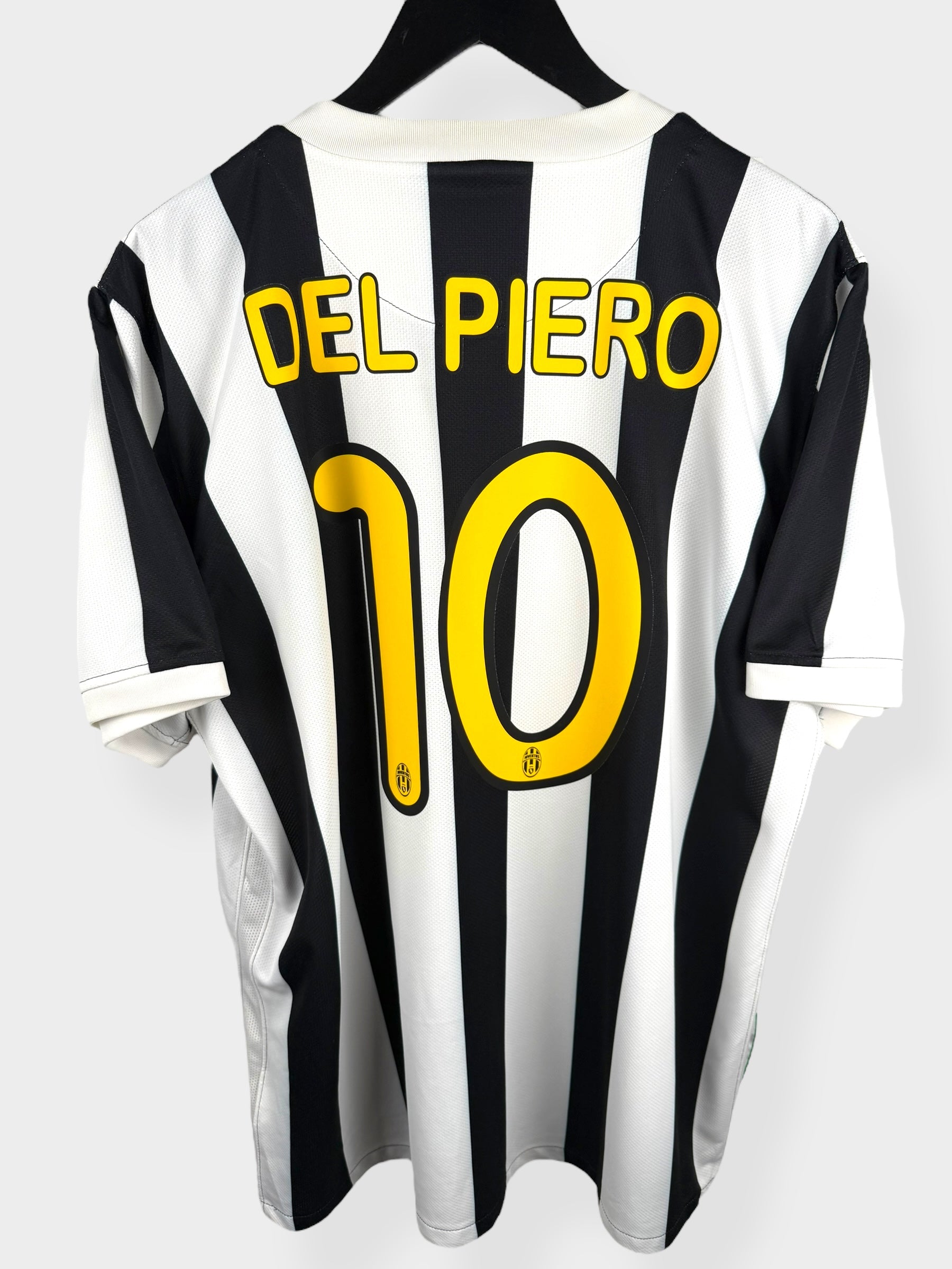 2009-10 JUVENTUS HOME SHIRT DEL PIERO #10 XL