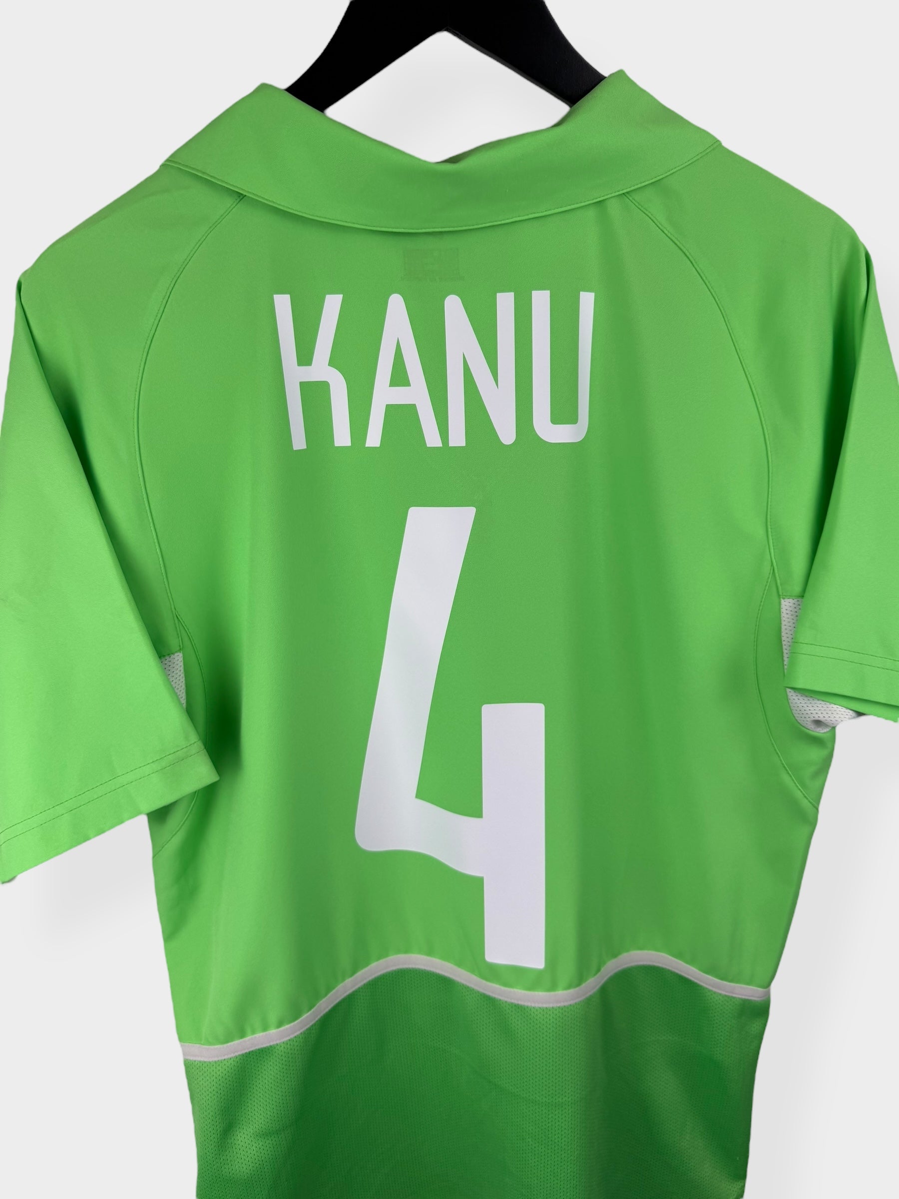 2002-04 NIGERIA THUISSHIRT KANU #4 S