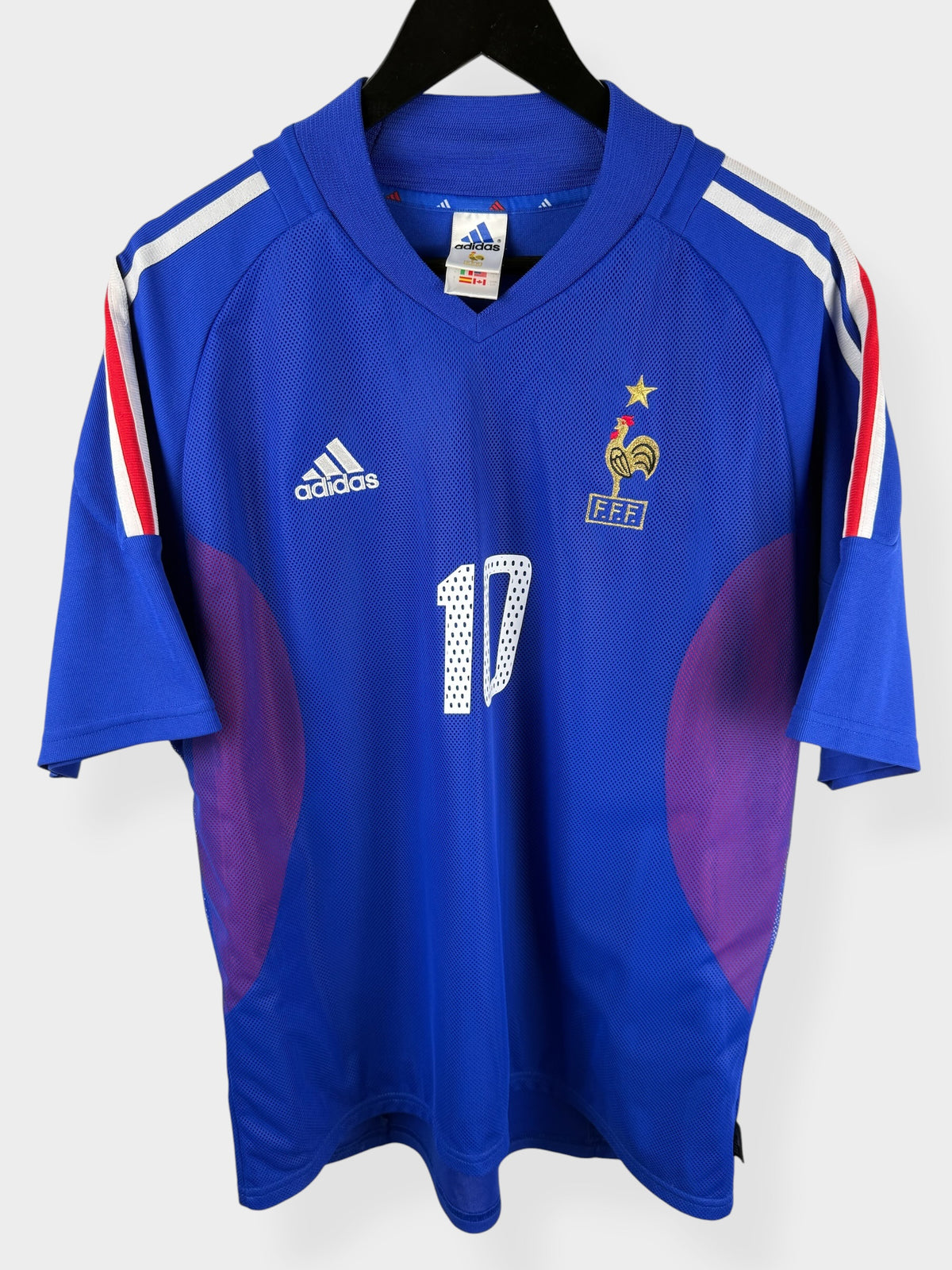 2002-04 FRANKREICH HEIMTRIKOT ZIDANE #10 L