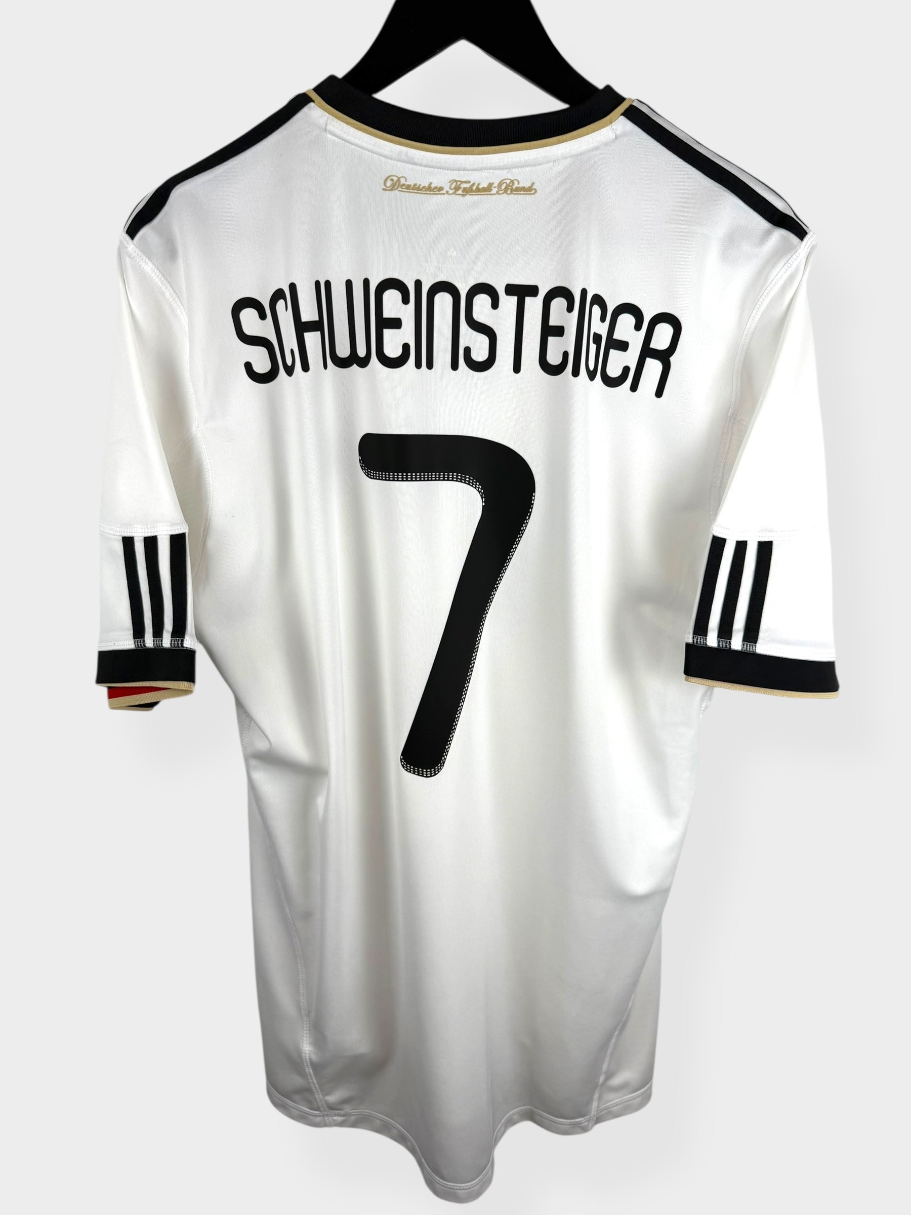 2010-11 GERMANY HOME SHIRT SCHWEINSTEIGER #7 L - Authentic Football Club