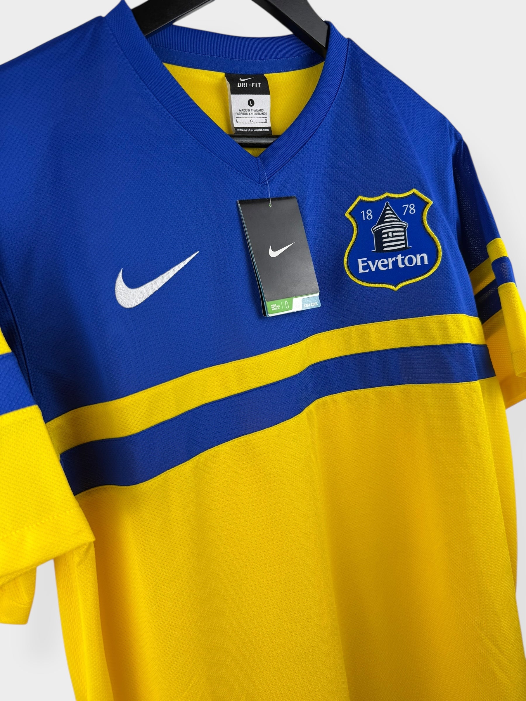 2013-14 EVERTON AWAY SHIRT L