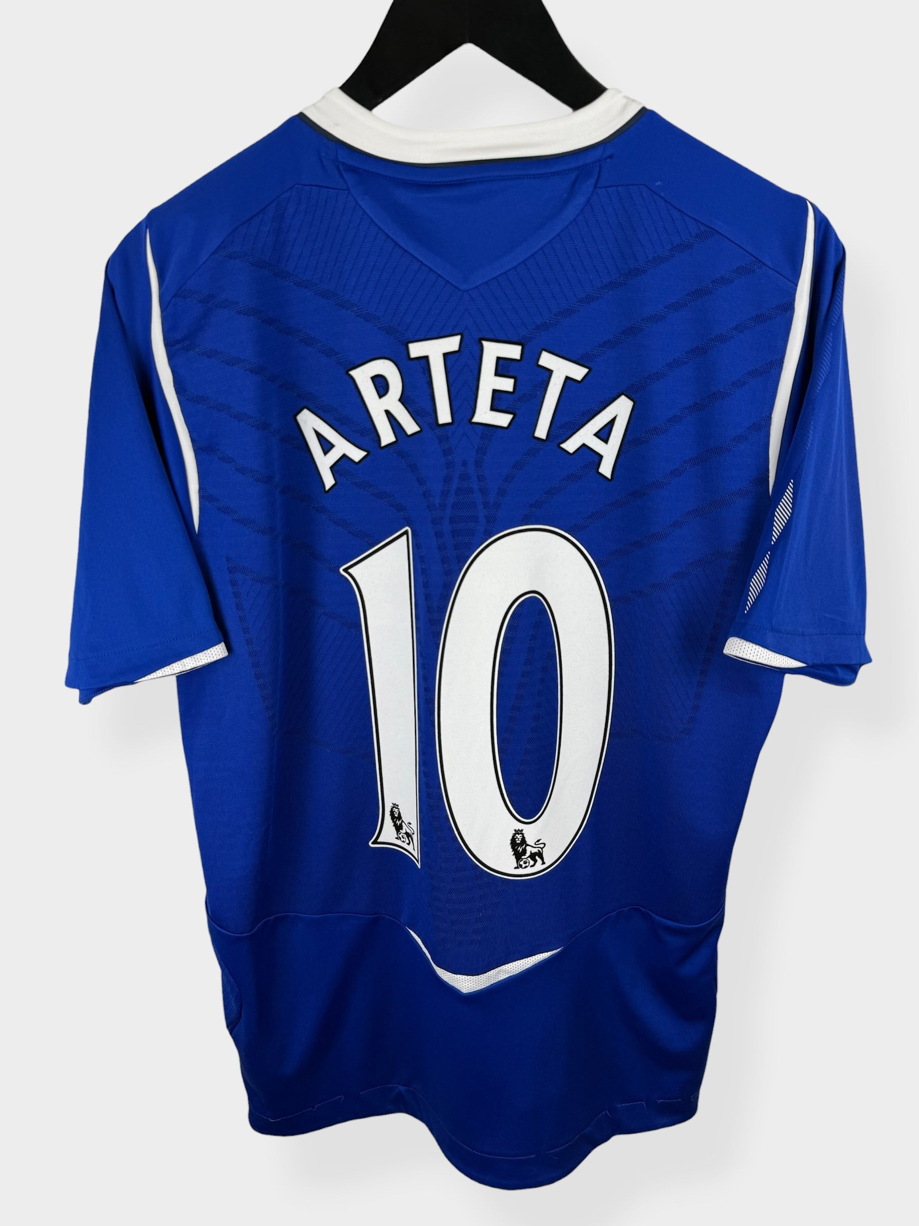 2008-09 EVERTON HOME SHIRT ARTETA #10 M