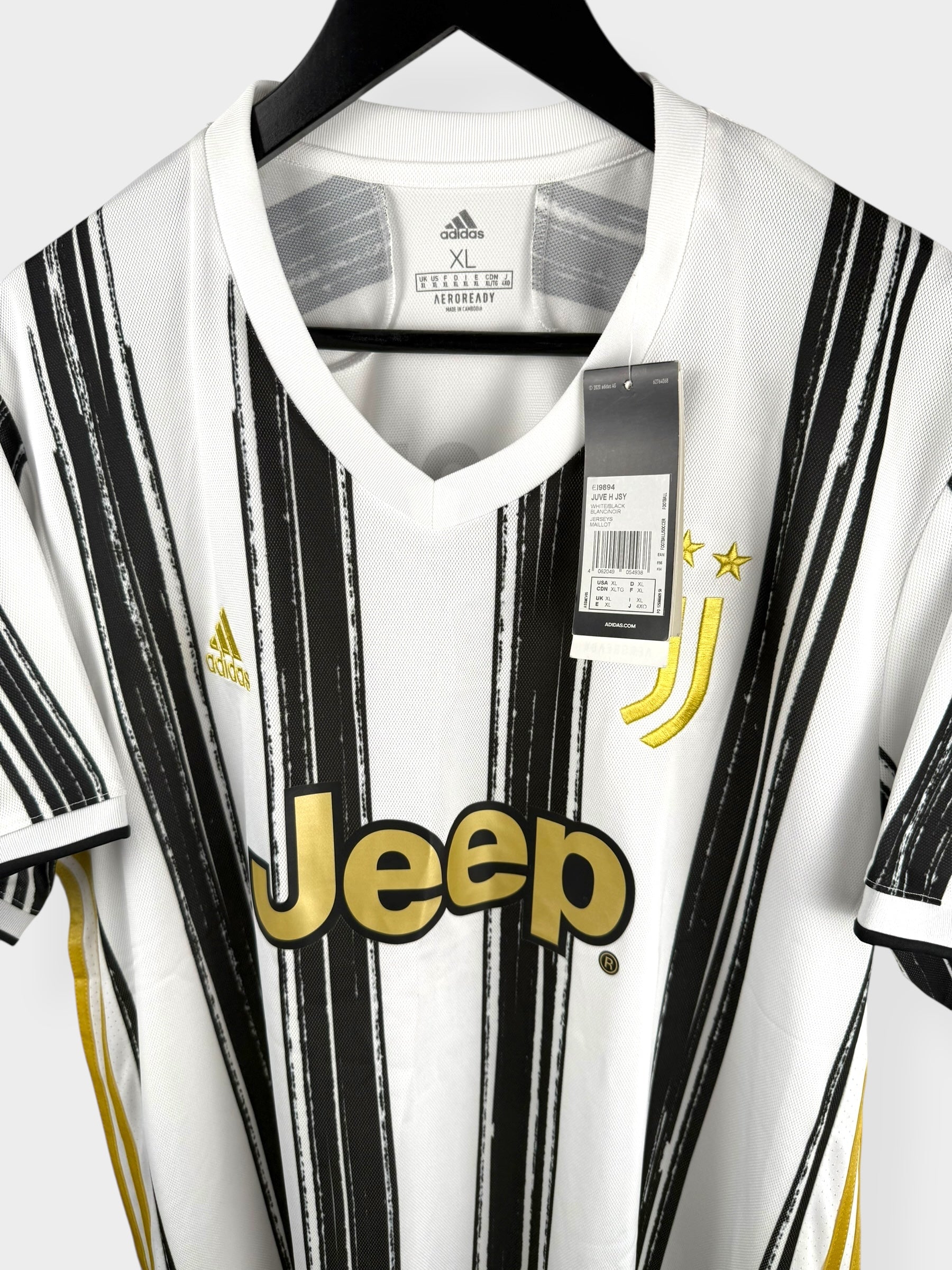 2020-21 JUVENTUS HOME SHIRT RONALDO #7 XL - Authentic Football Club