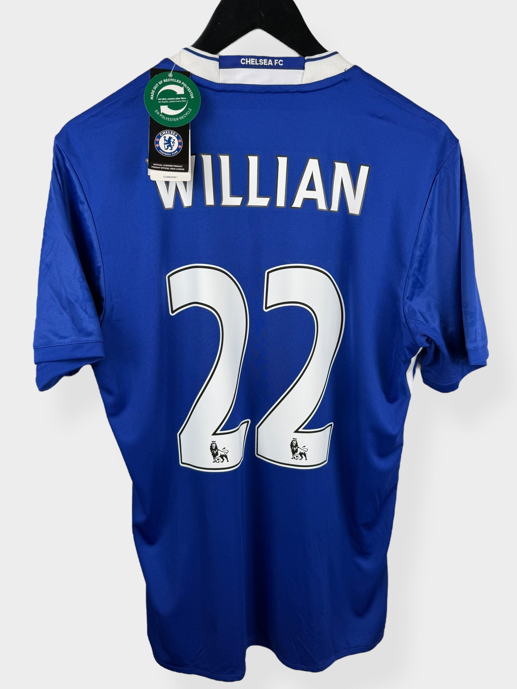 2016-17 CHELSEA HOME SHIRT WILLIAN #22 M