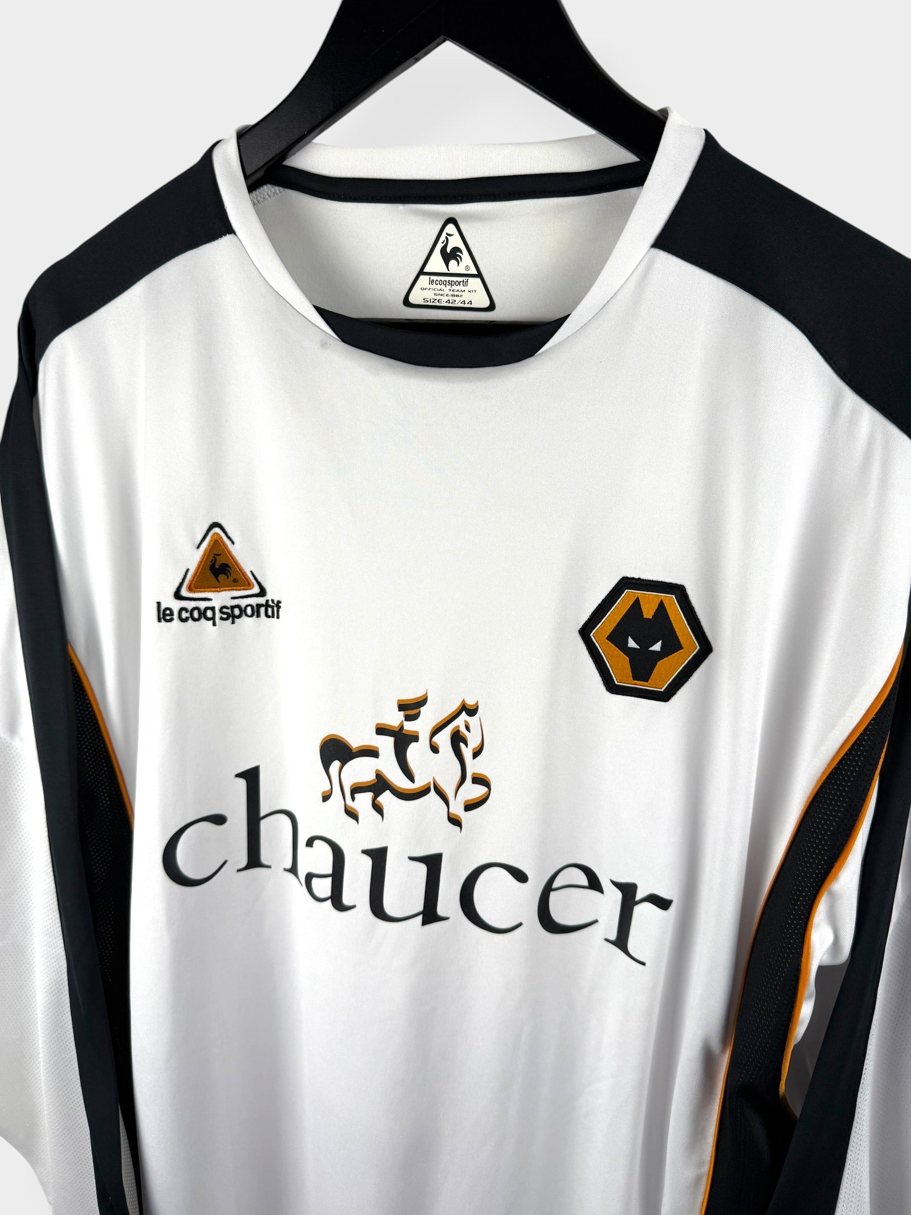 2006-07 WOLVERHAMPTON AWAY SHIRT LS L