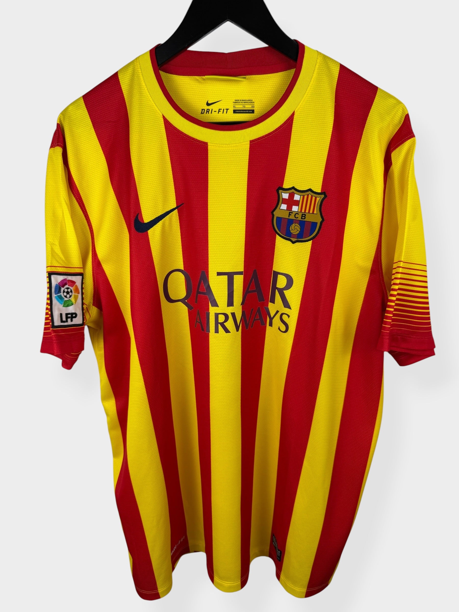 MAILLOT EXTÉRIEUR BARCELONE 2013-14 MESSI #10 XL