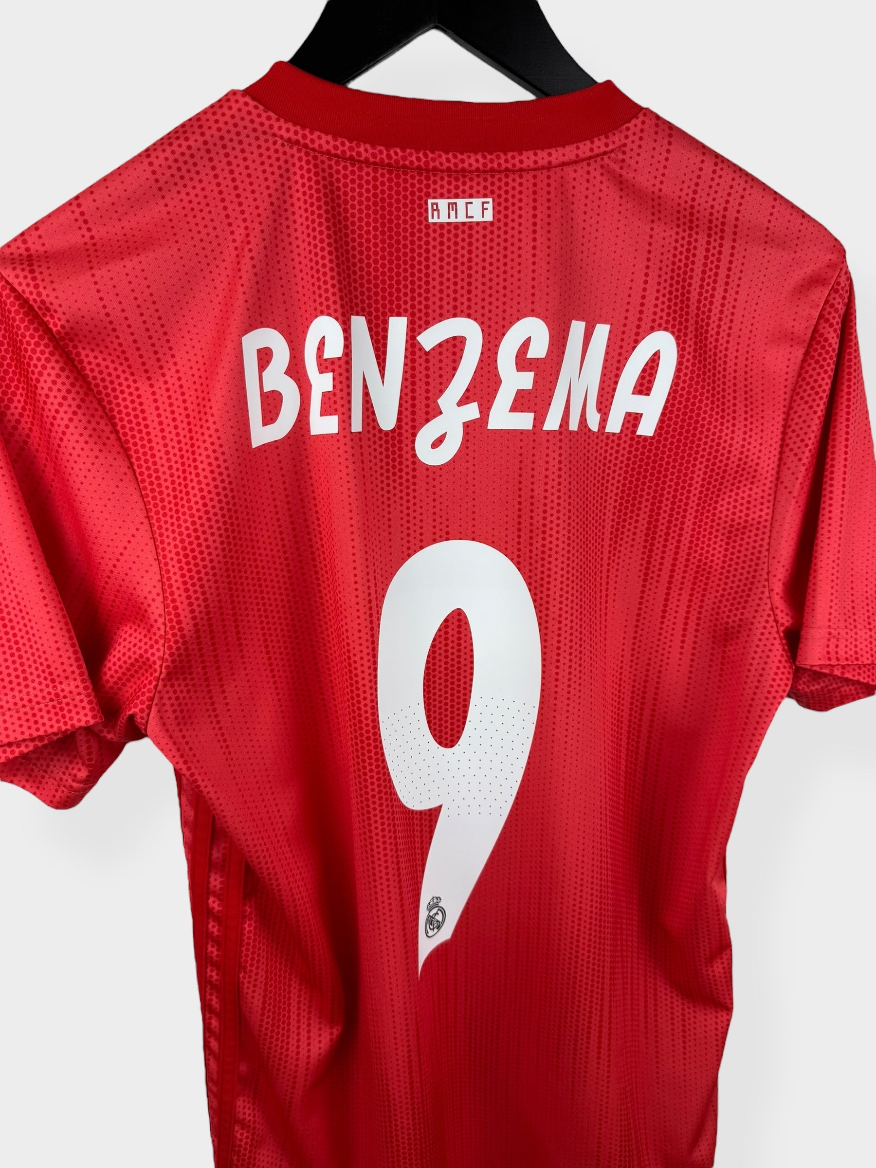 2018-19 REAL MADRID DERDE SHIRT BENZEMA #9 S