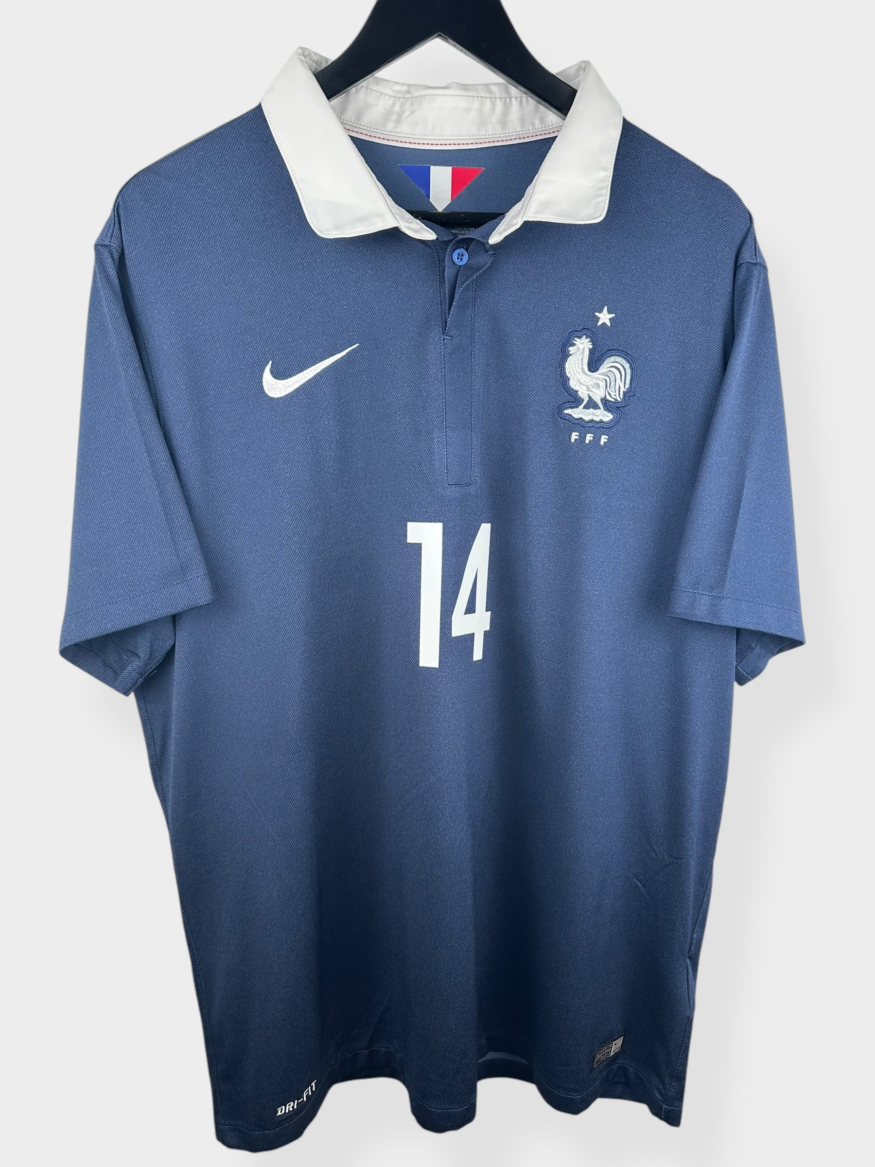 2014-15 FRANKRIJK THUISSHIRT MATUIDI #14 XL