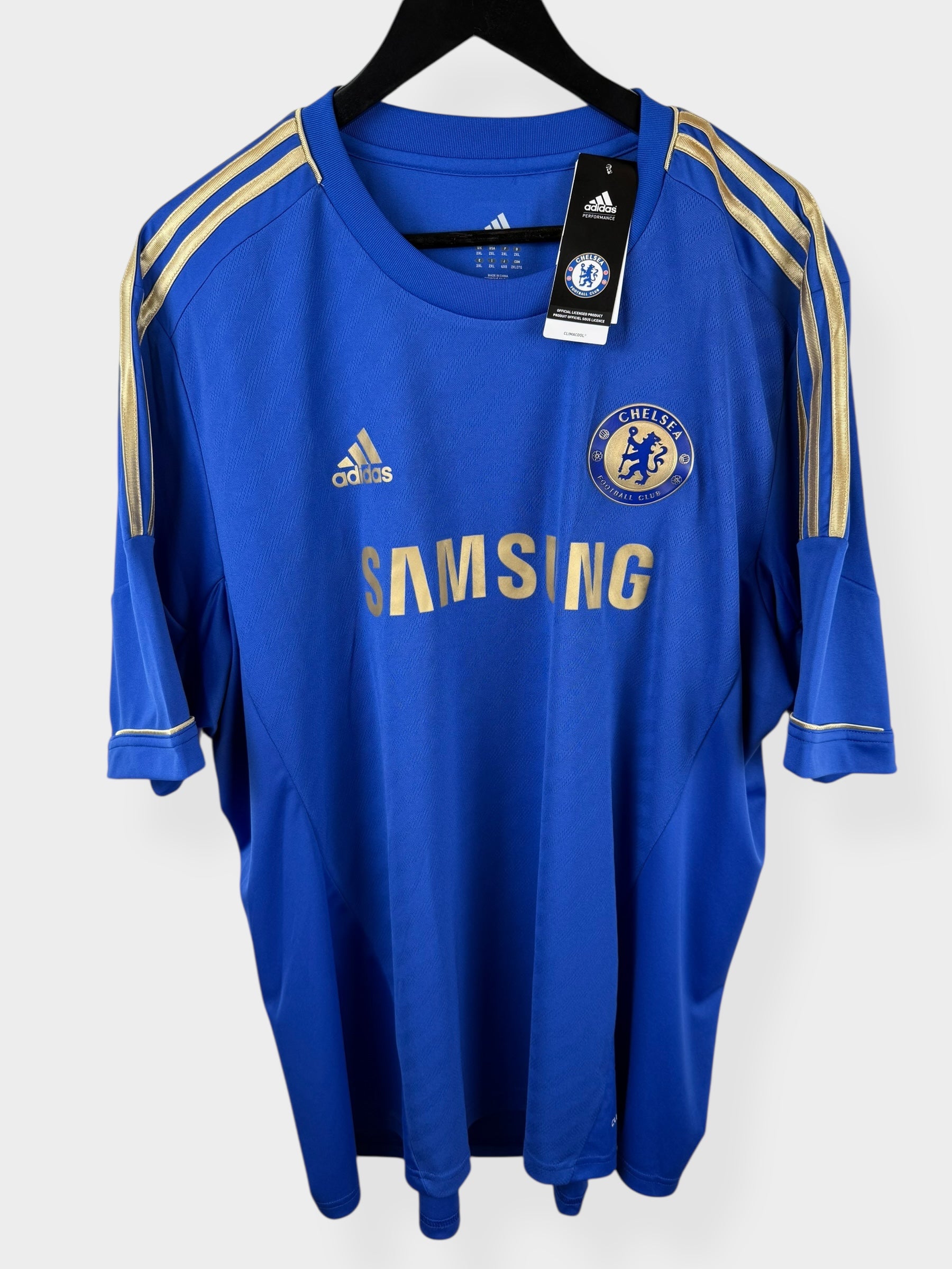 2012-13 CHELSEA HOME SHIRT DAVID LUIZ #4 - Authentic Football Club