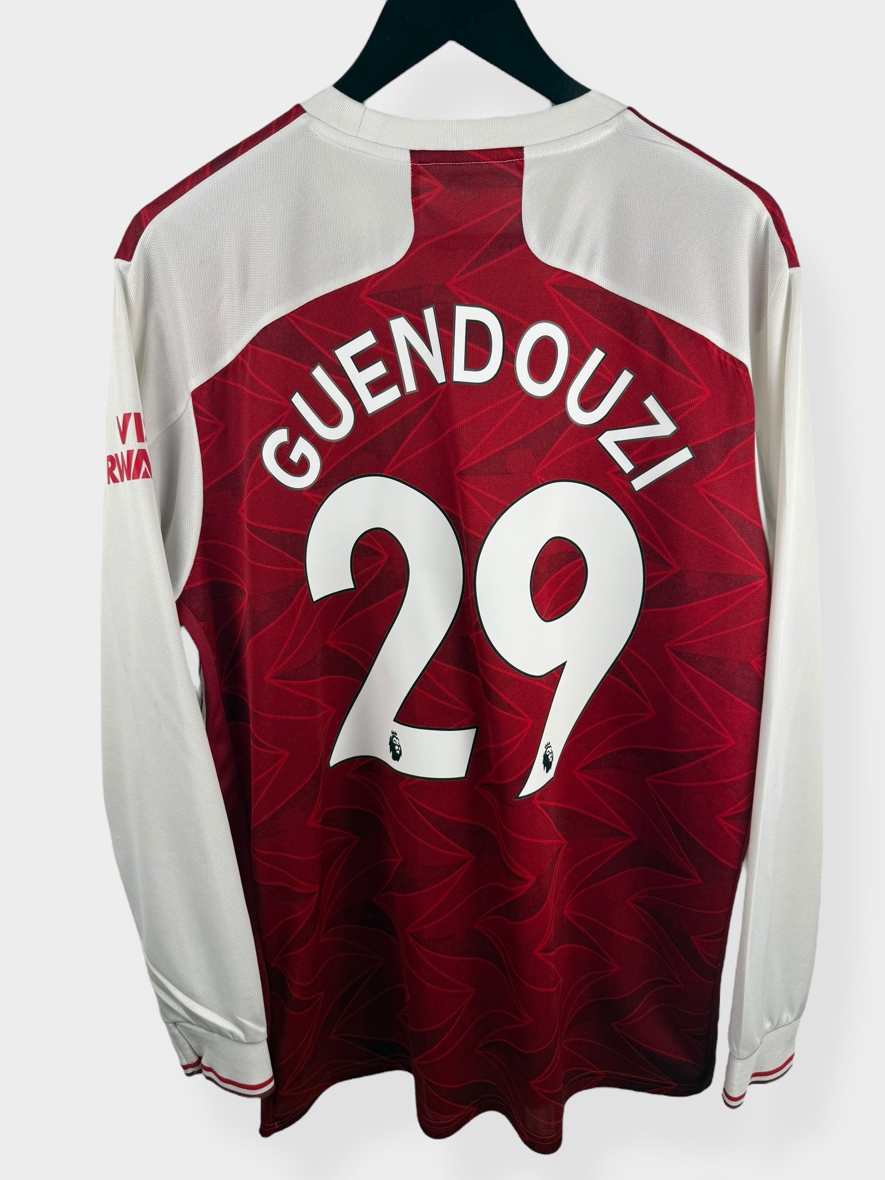2020-21 ARSENAL HOME SHIRT GUENDOUZI #29 XL - Authentic Football Club
