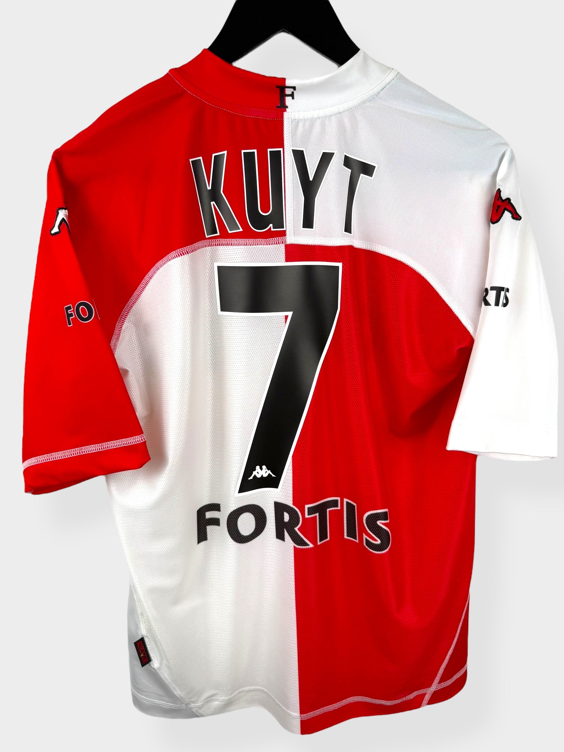 2004-05 FEYENOORD THUISSHIRT KUYT #7 L