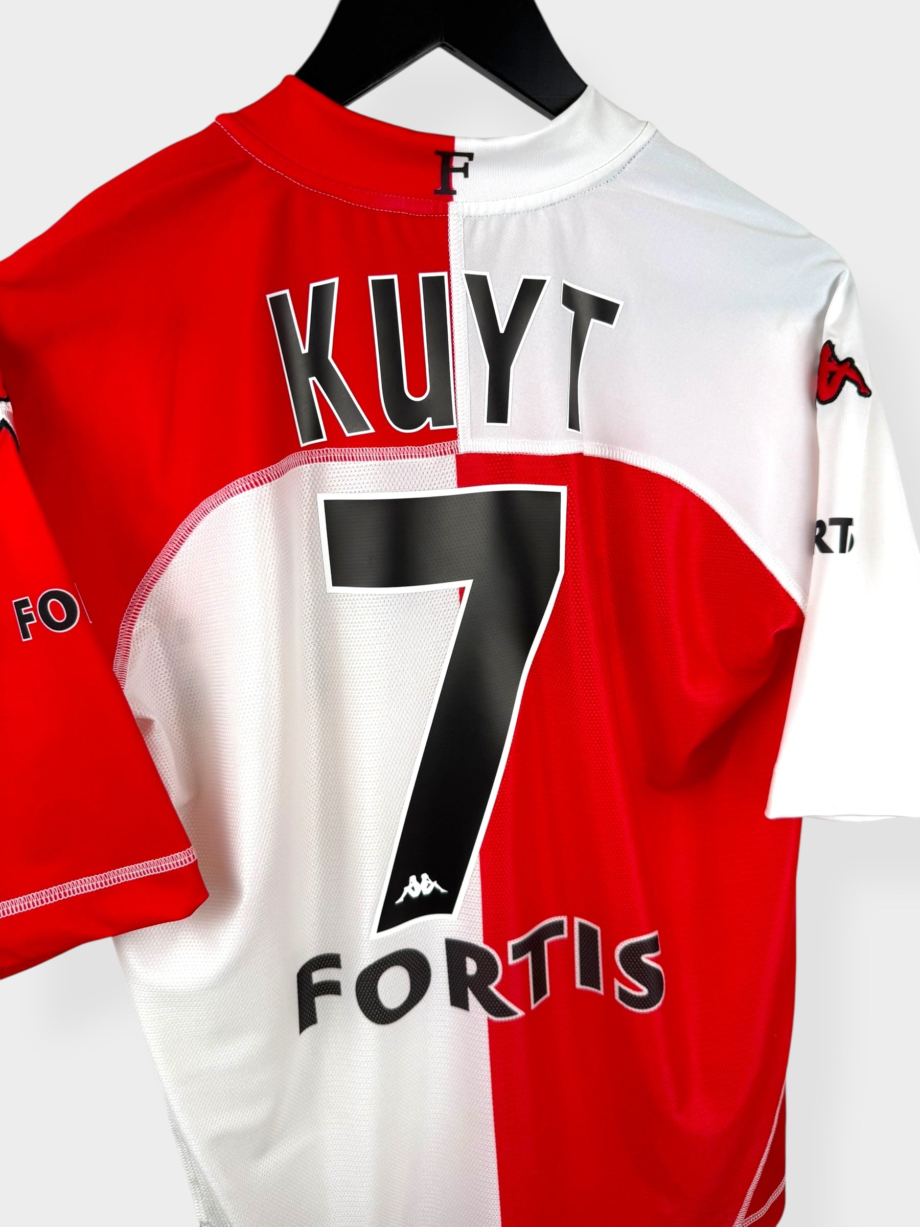 2004-05 FEYENOORD THUISSHIRT KUYT #7 L