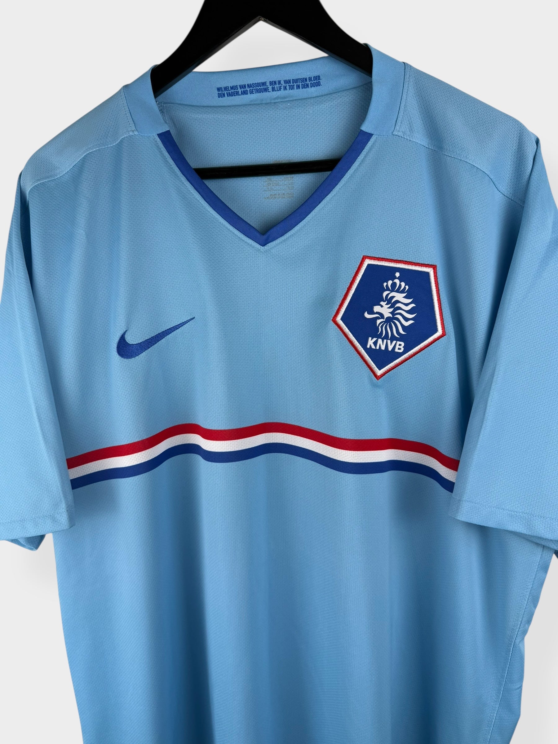 2008-09 NETHERLANDS AWAY SHIRT KUYT #18 XXL