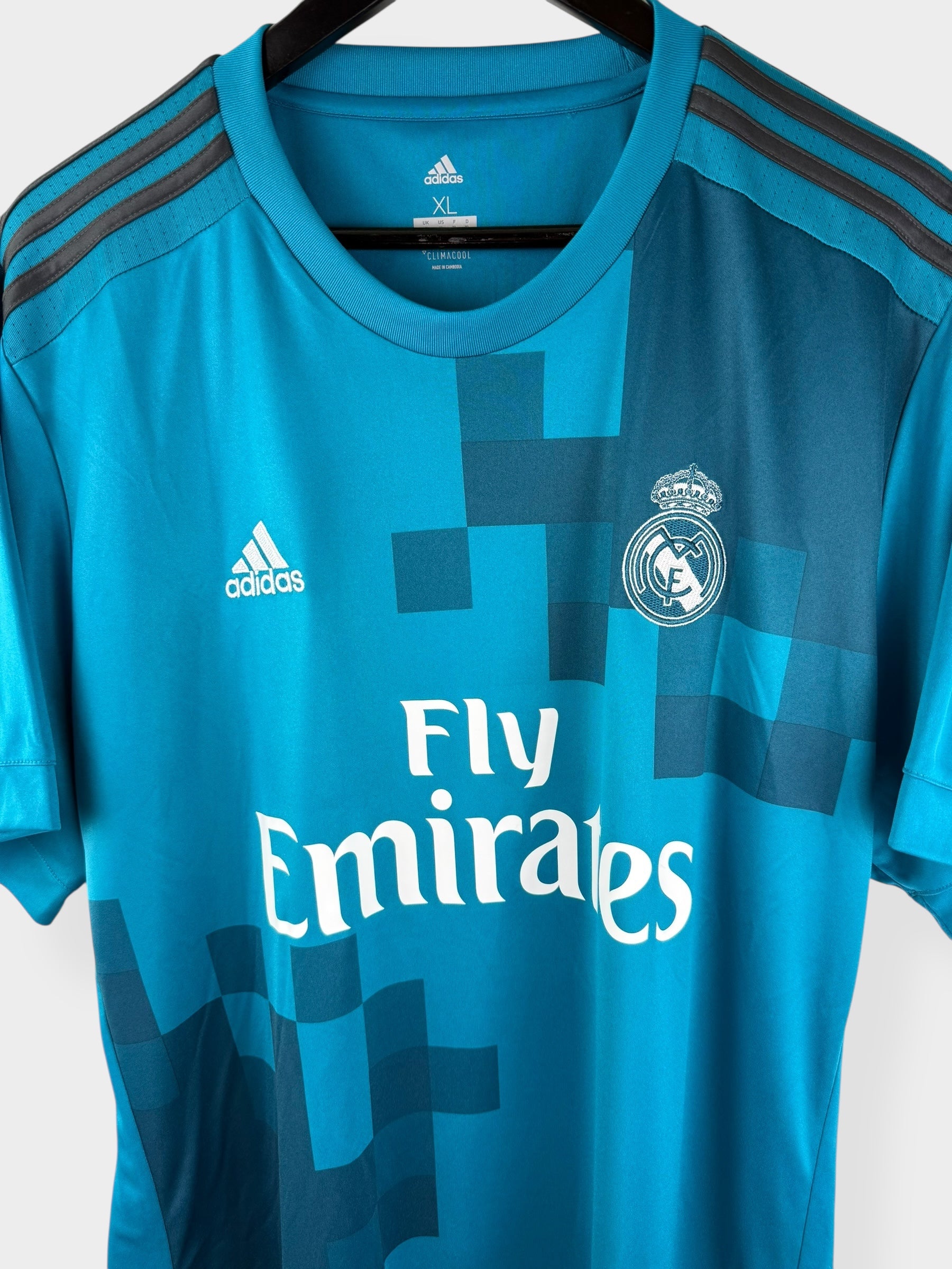 2017-18 REAL MADRID DERDE SHIRT RONALDO #7 XL