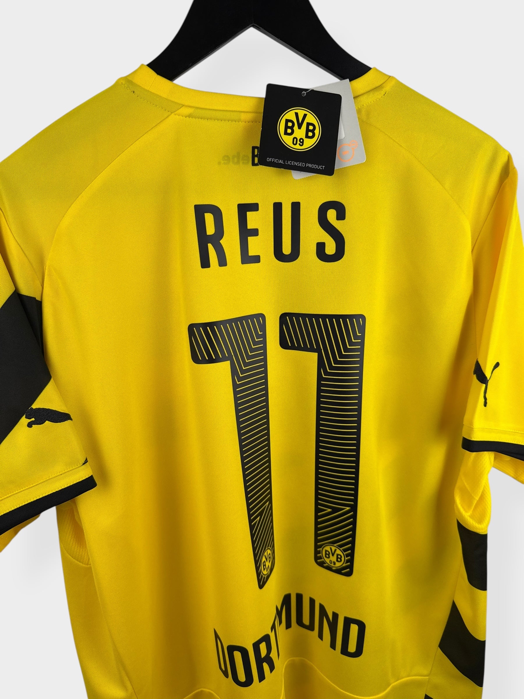2014-15 BORUSSIA DORTMUND HOME SHIRT REUS #11 XL