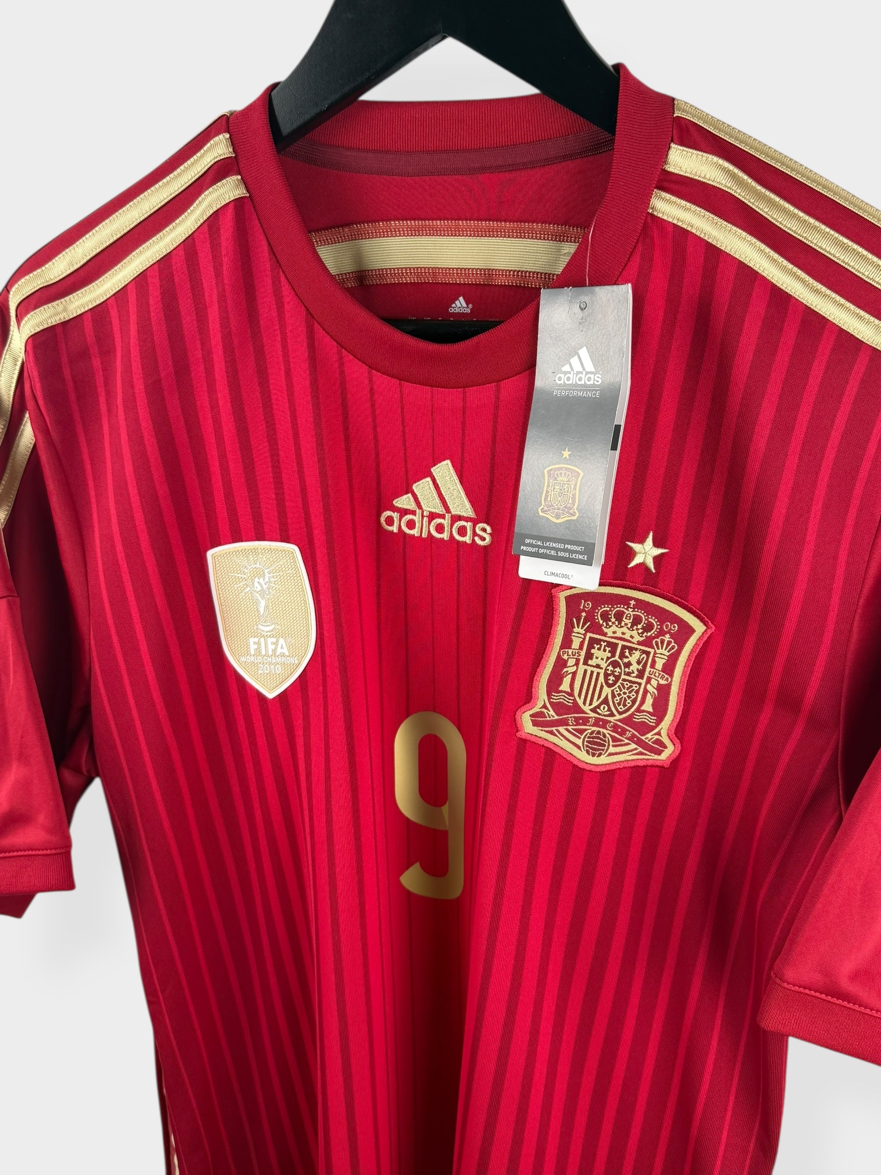 2014-15 SPANIEN HEIMTRIKOT TORRES #9 M