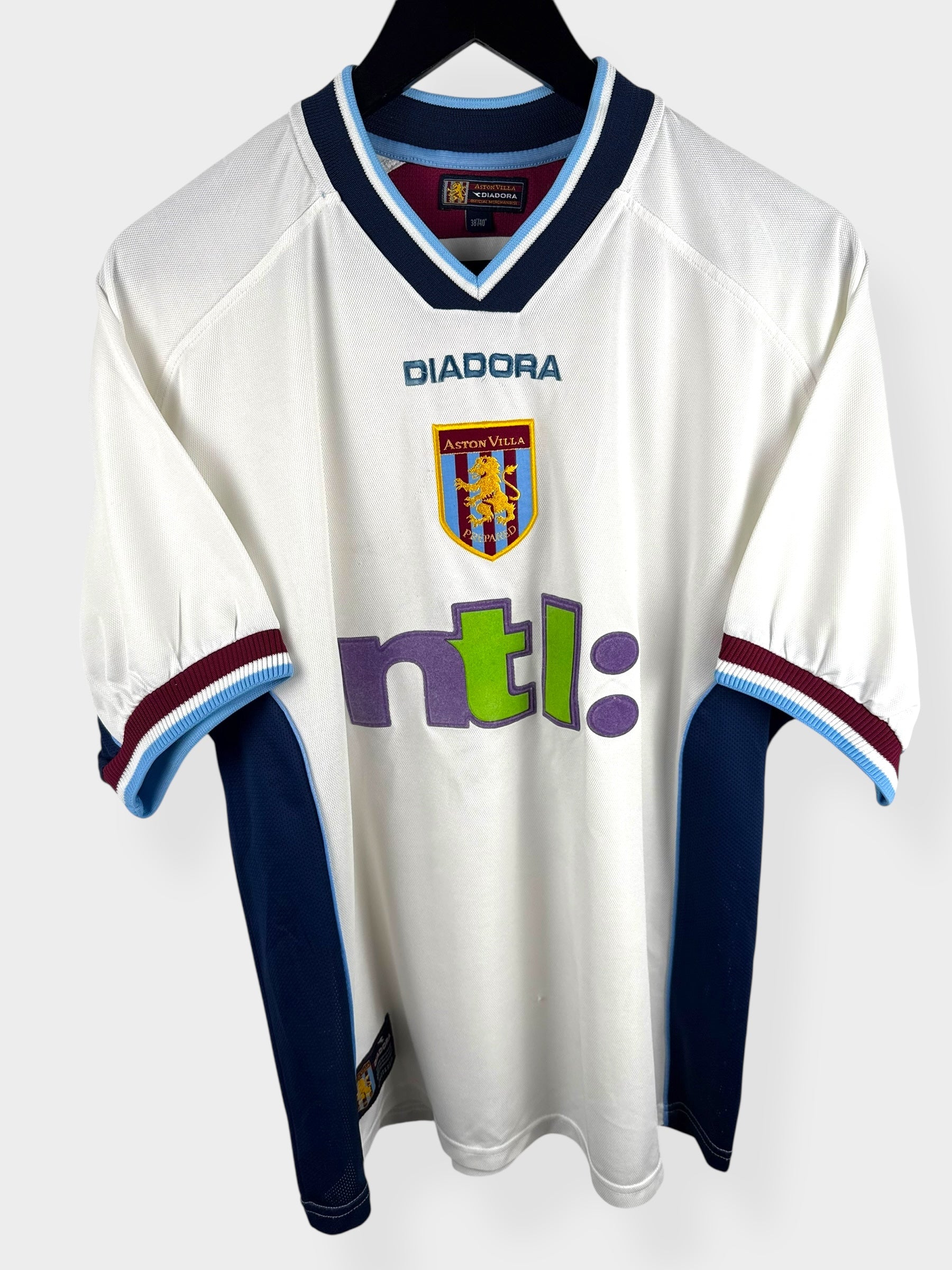 MAILLOT THIRD ASTON VILLA 2000-01 GINOLA #14 M