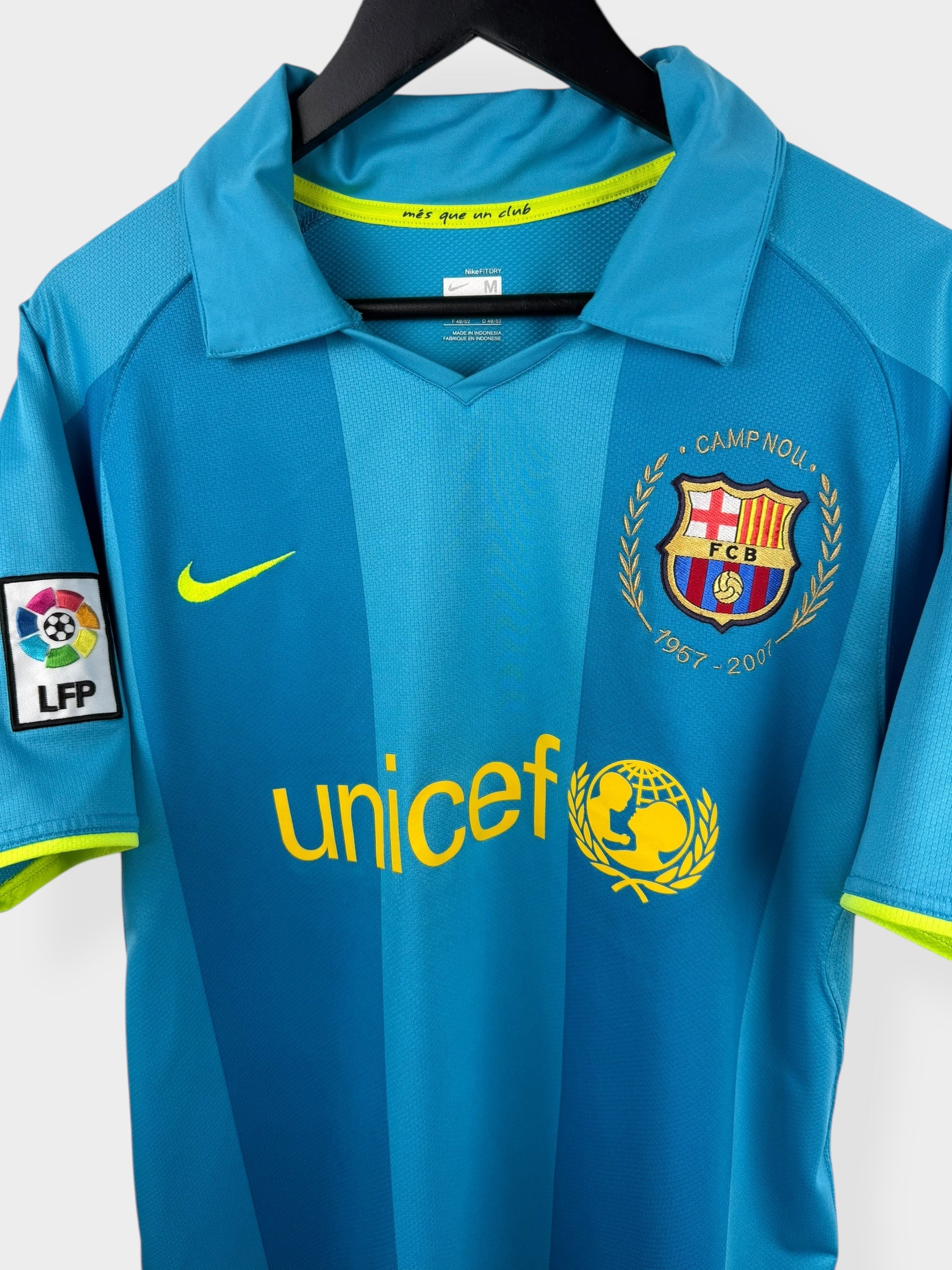 2007-08 BARCELONA AUSWÄRTSTRIKOT MESSI #19 M