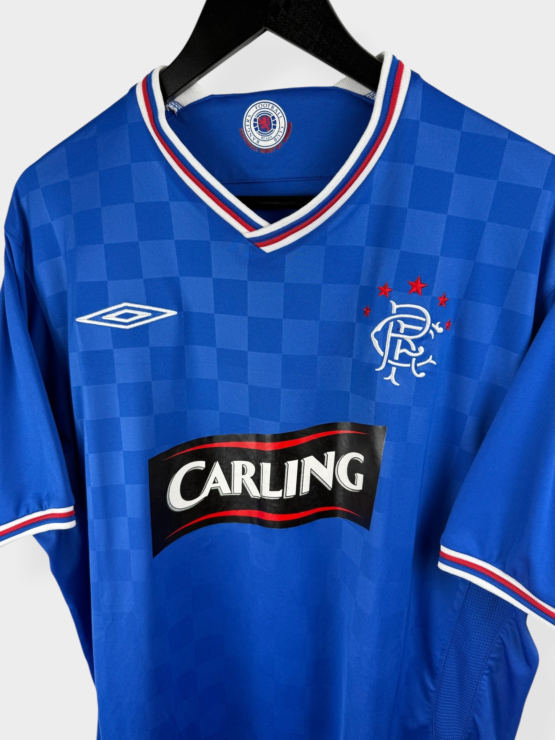 2009-10 RANGERS HOME SHIRT XL