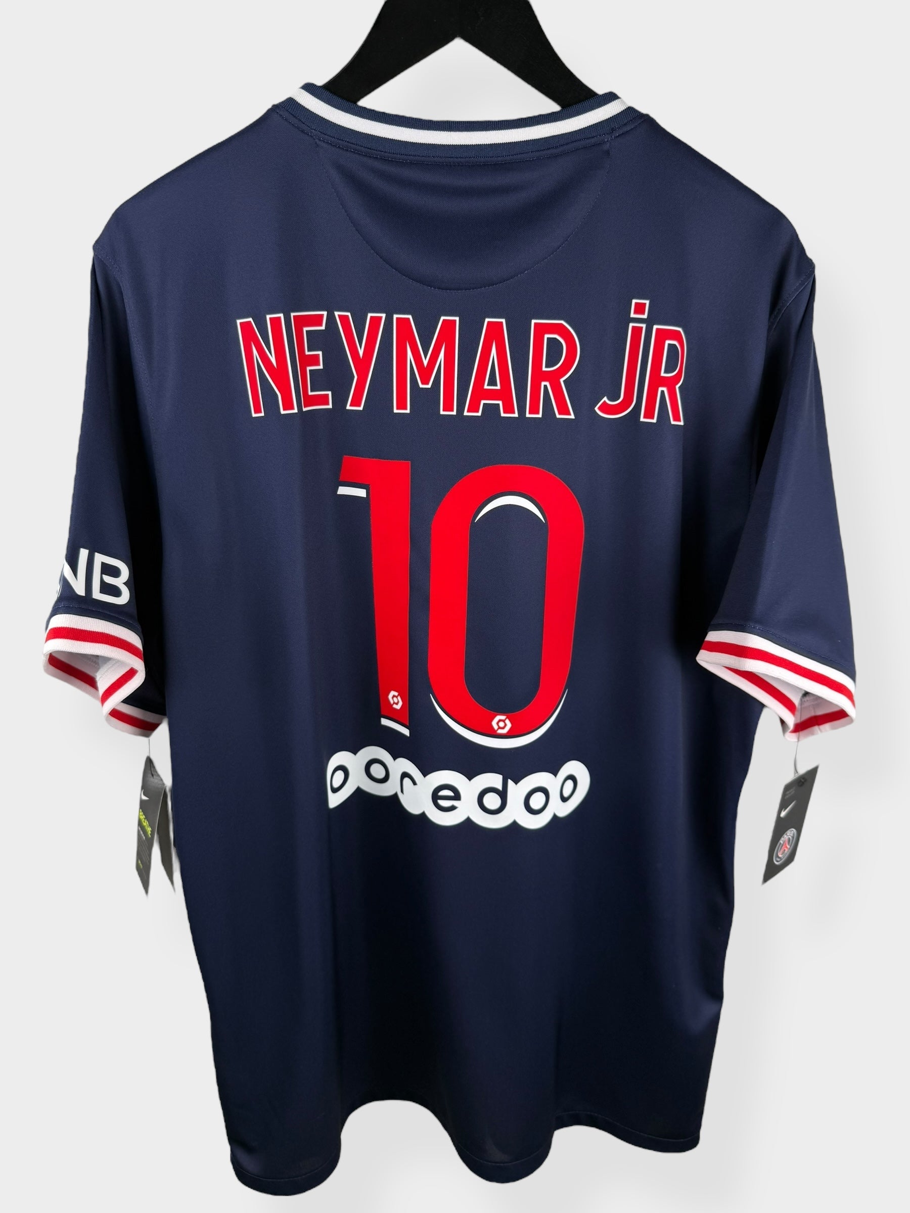 2020-21 PARIS SAINT-GERMAIN HOME SHIRT NEYMAR JR #10 XL - Authentic Football Club