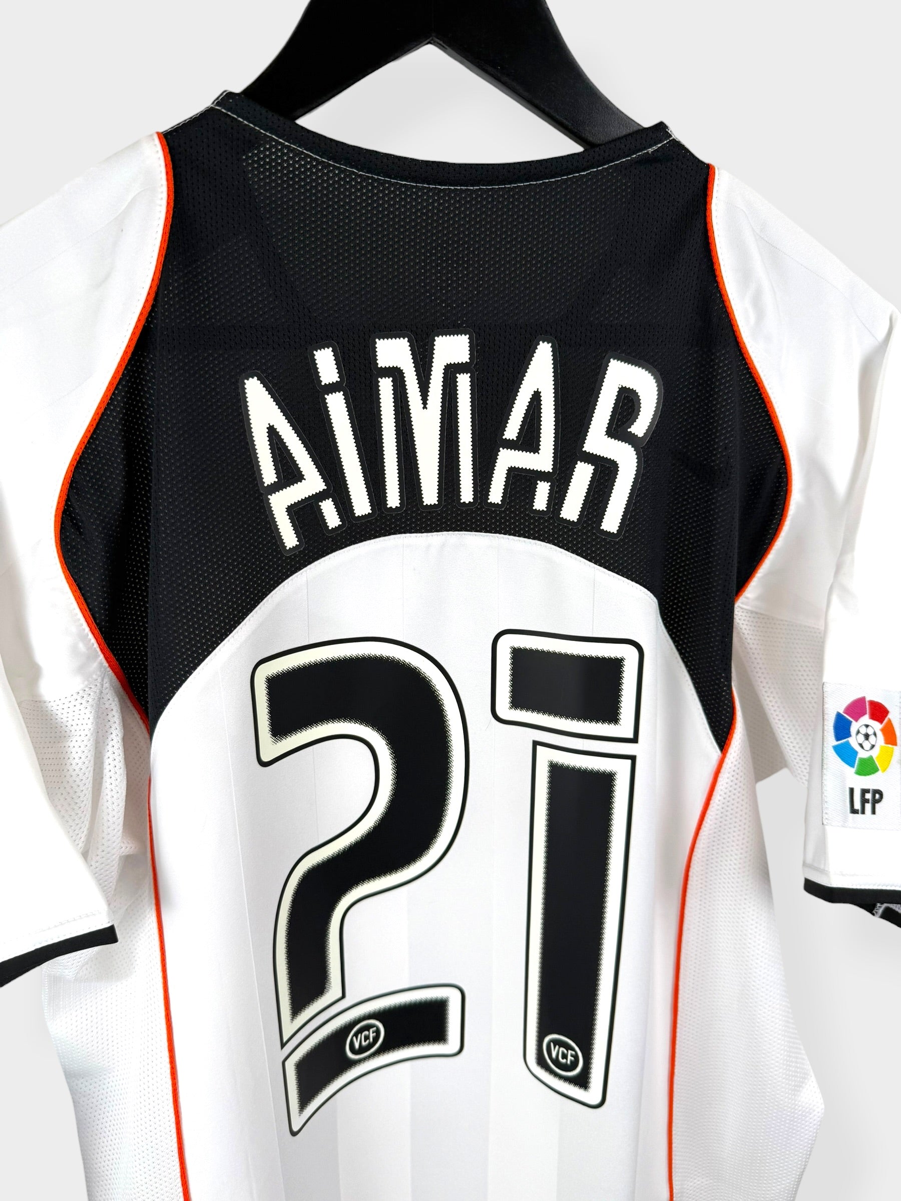 MAILLOT DOMICILE VALENCIA 2005-06 AIMAR #21 M