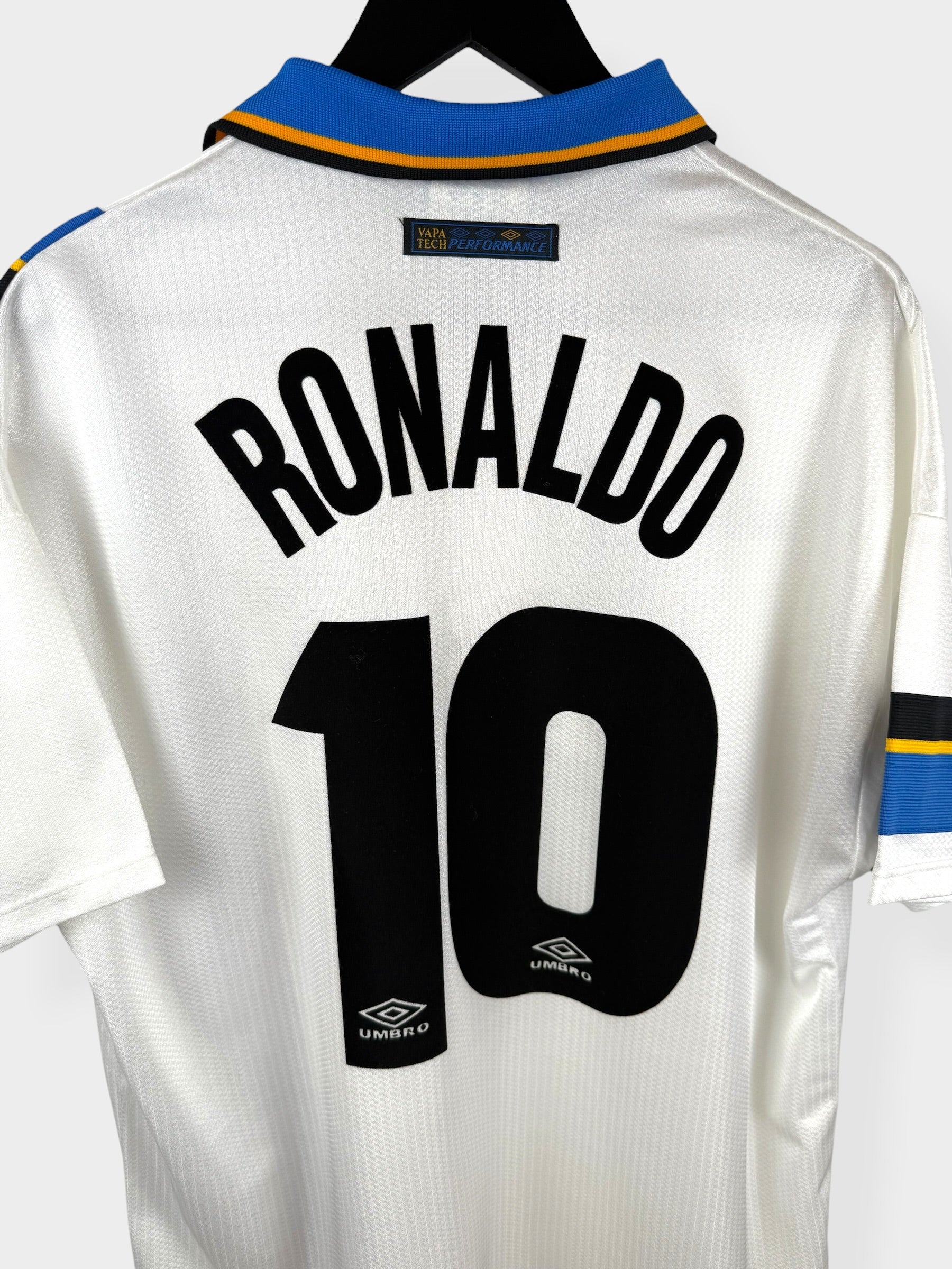 1997-98 INTER MILAN AWAY SHIRT RONALDO #10 XL