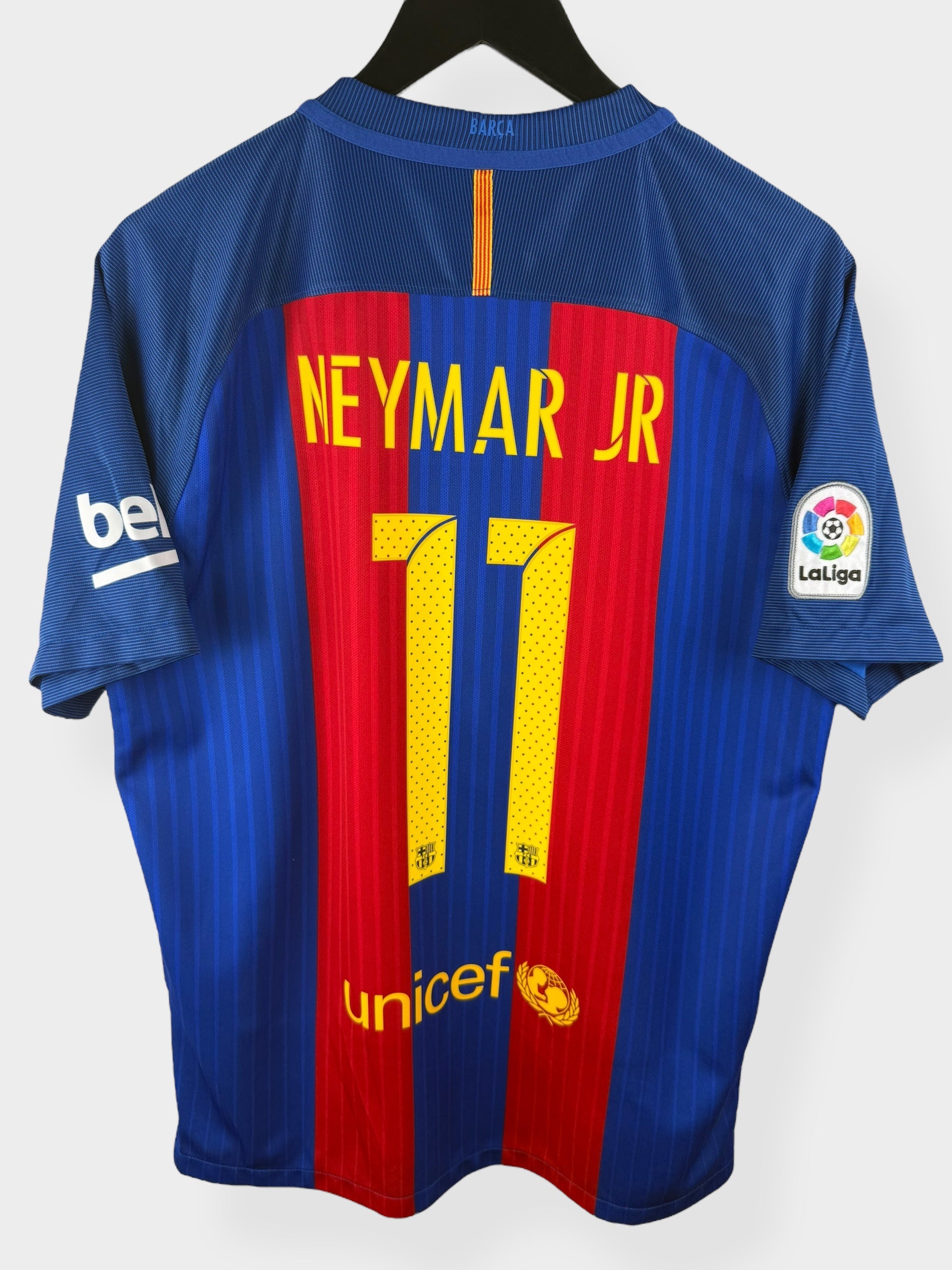 2016-17 BARCELONA HOME SHIRT NEYMAR JR #11 L - Authentic Football Club