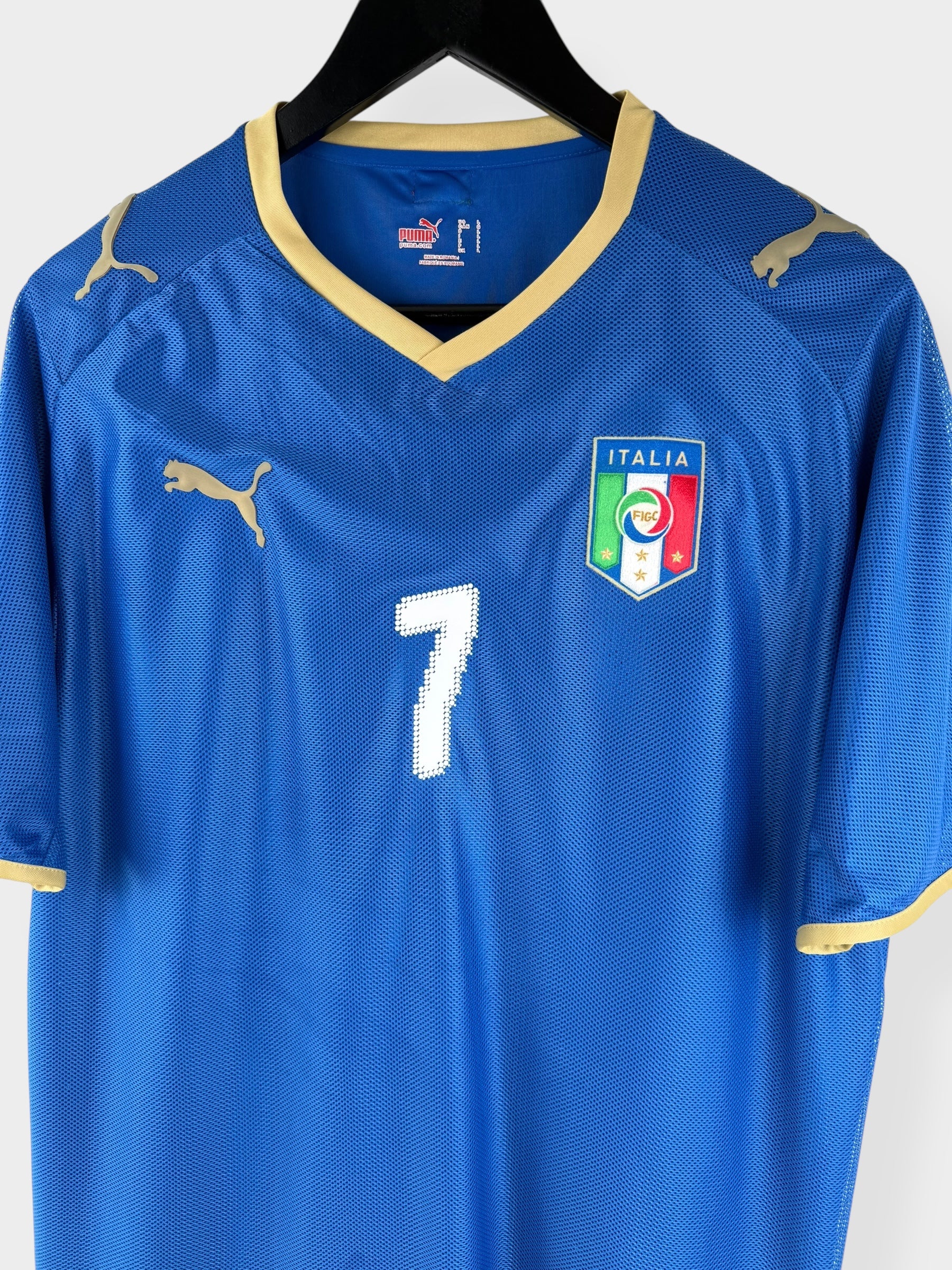 2008-09 ITALY HOME SHIRT DEL PIERO #7 L