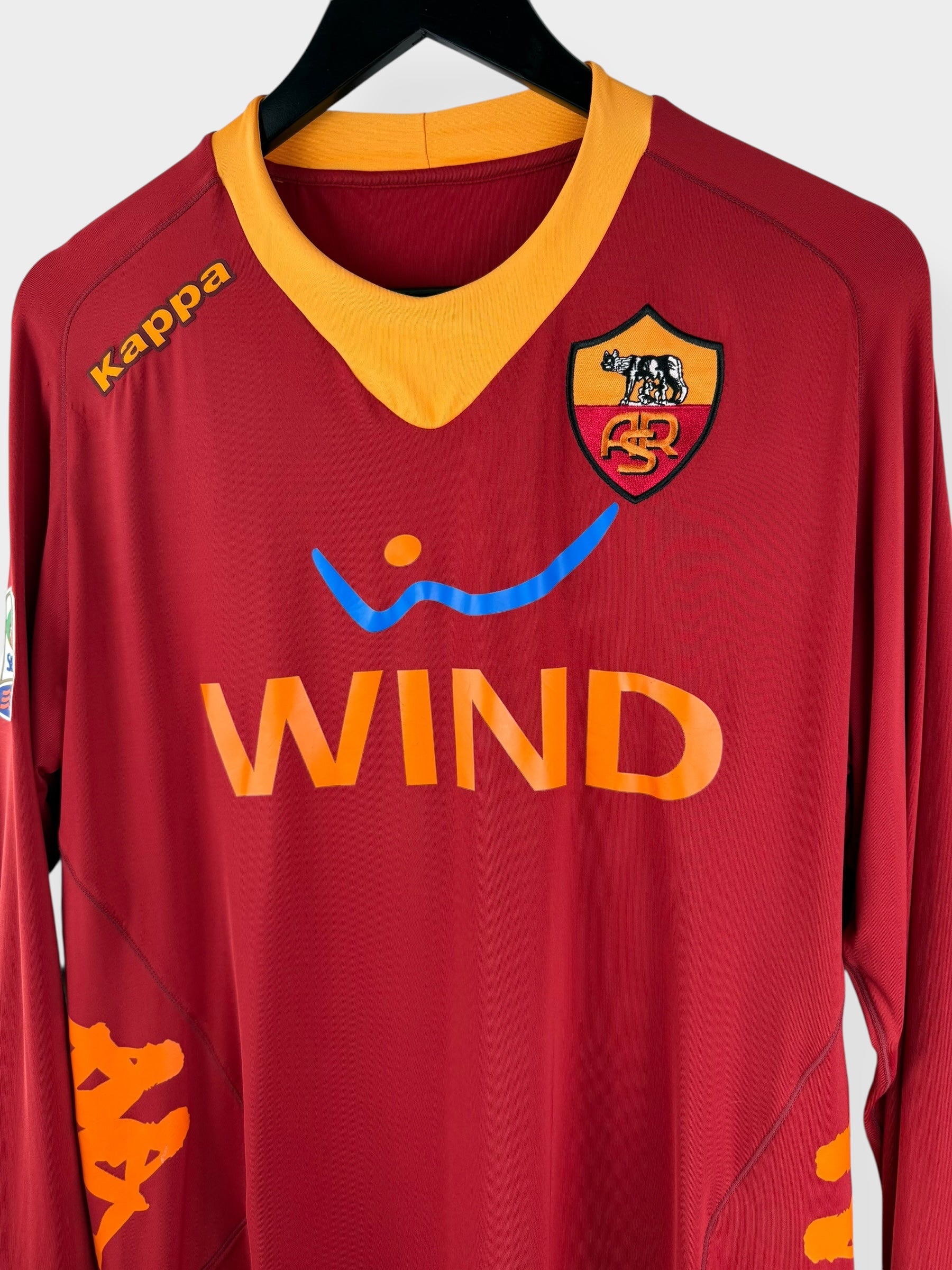 2011-12 AS ROMA HOME SHIRT LS XL