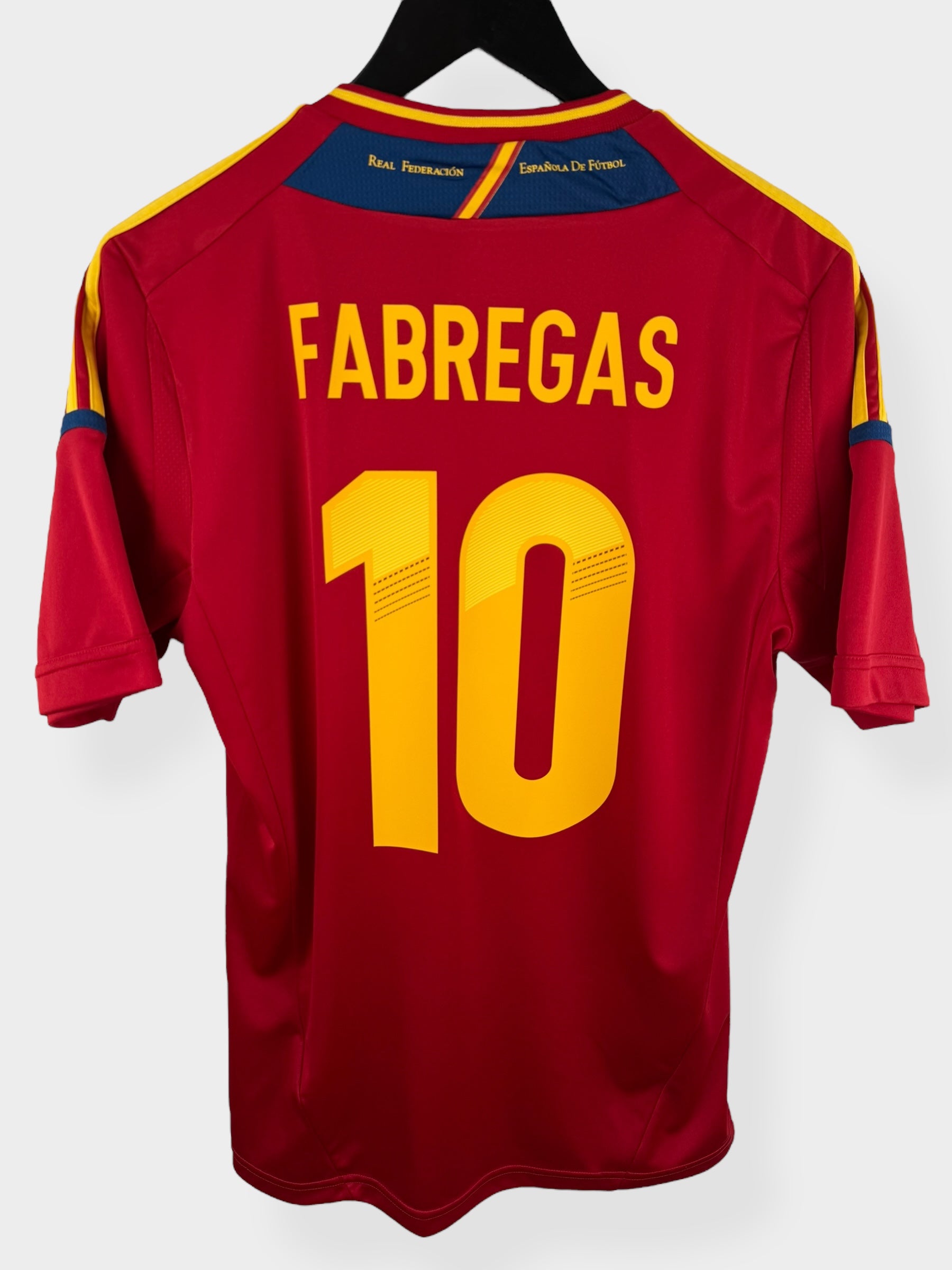 2011-12 SPAIN HOME SHIRT FABREGAS #10 S