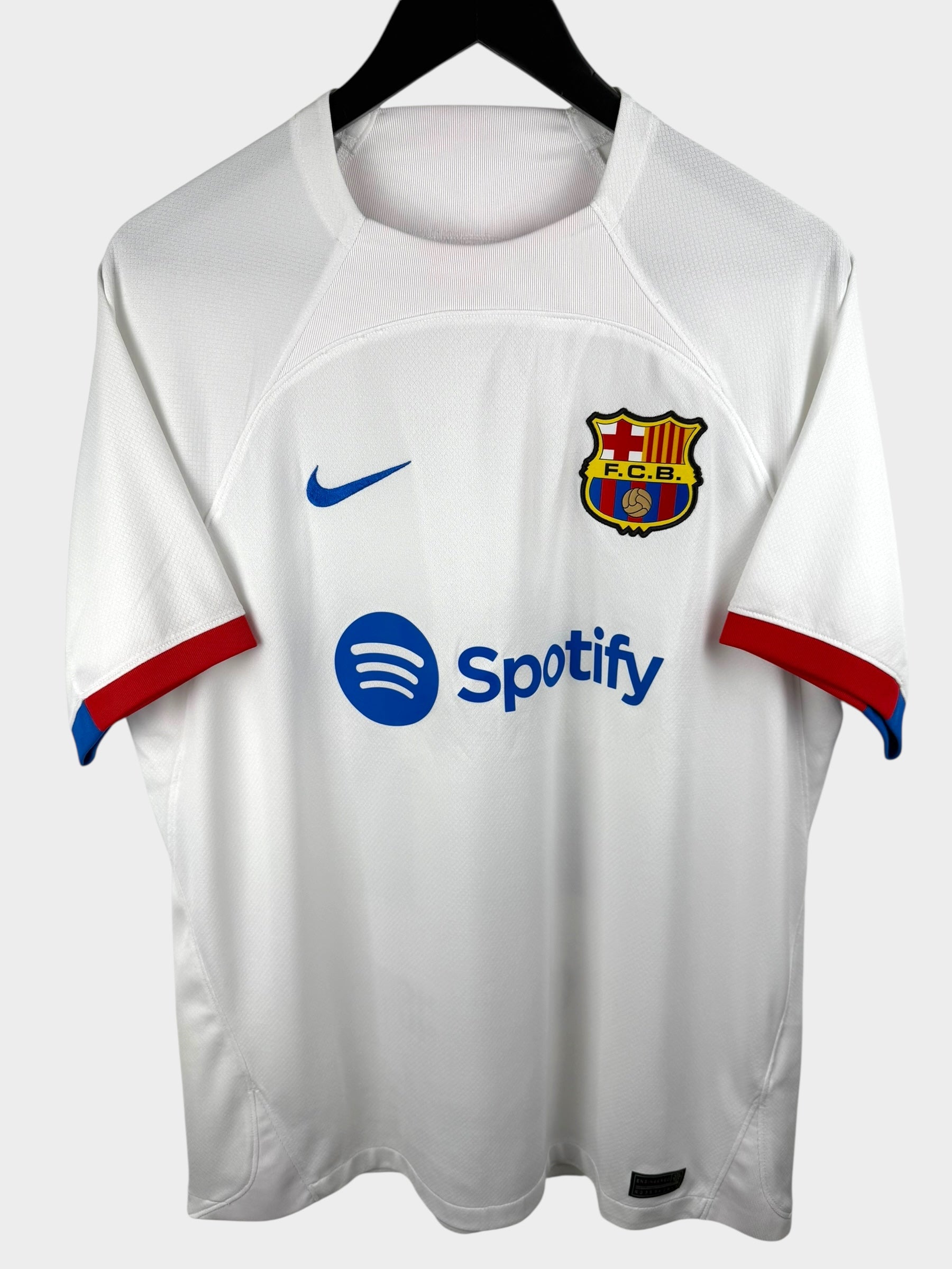 2023-24 BARCELONA AWAY SHIRT LAMINE YAMAL #27 L
