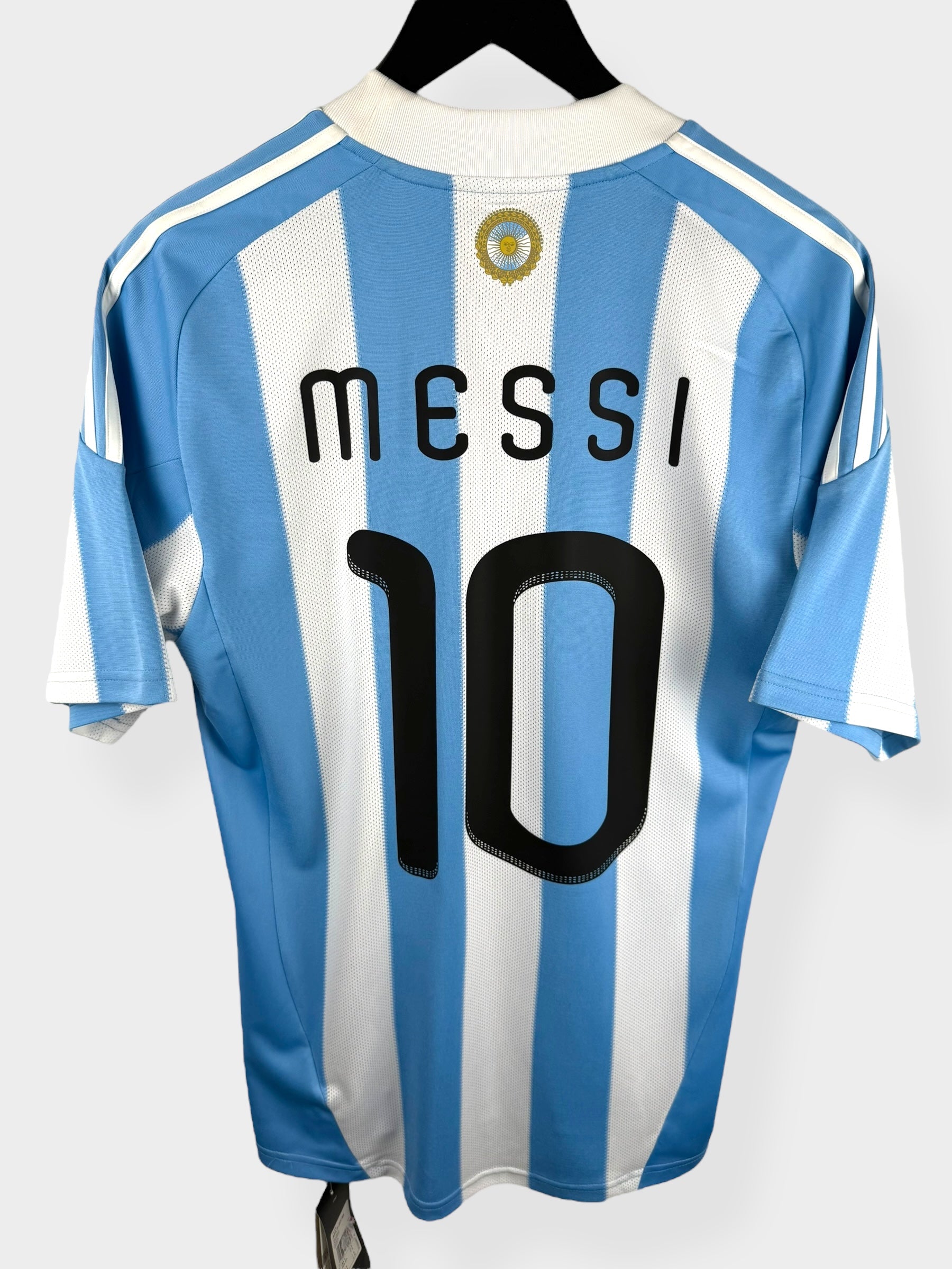 2010-11 ARGENTINA HOME SHIRT MESSI #10 S - Authentic Football Club