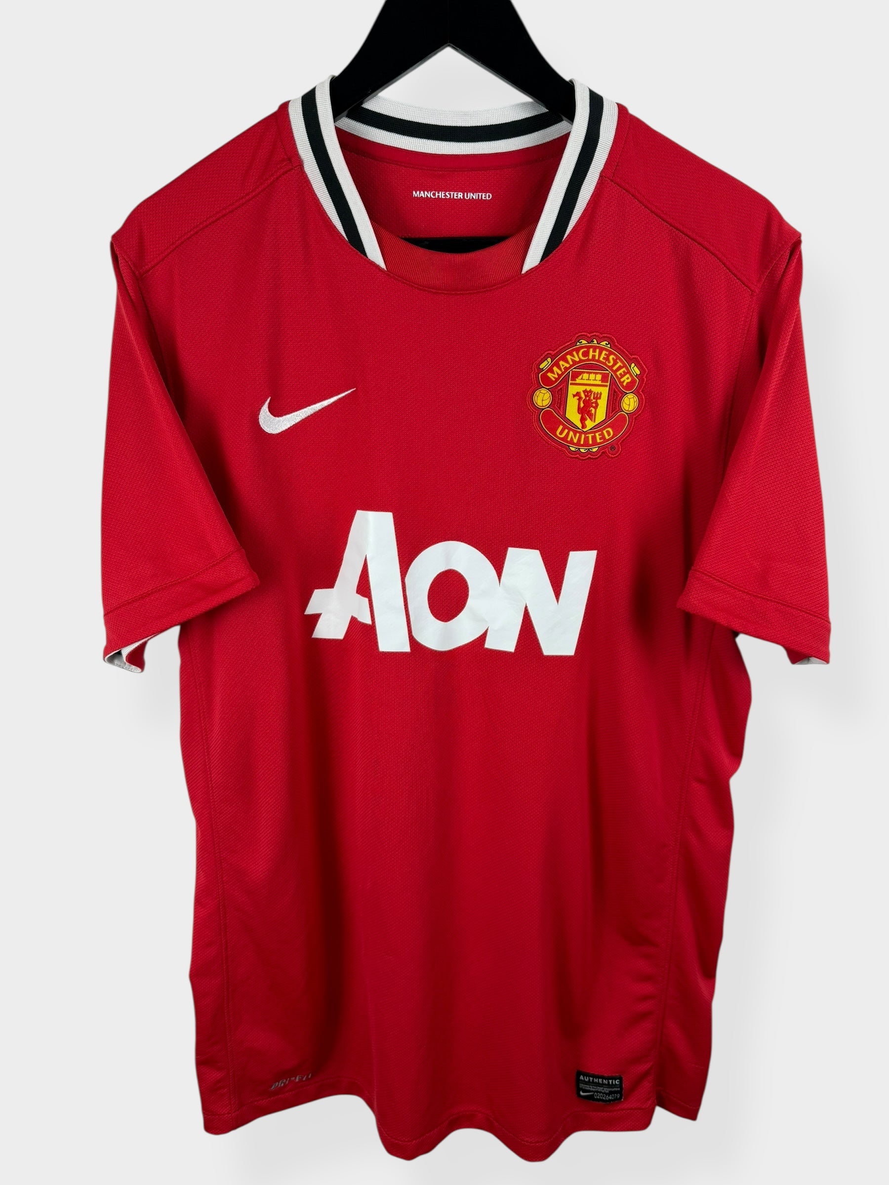2011-12 MANCHESTER UNITED HOME SHIRT NANI #17 L