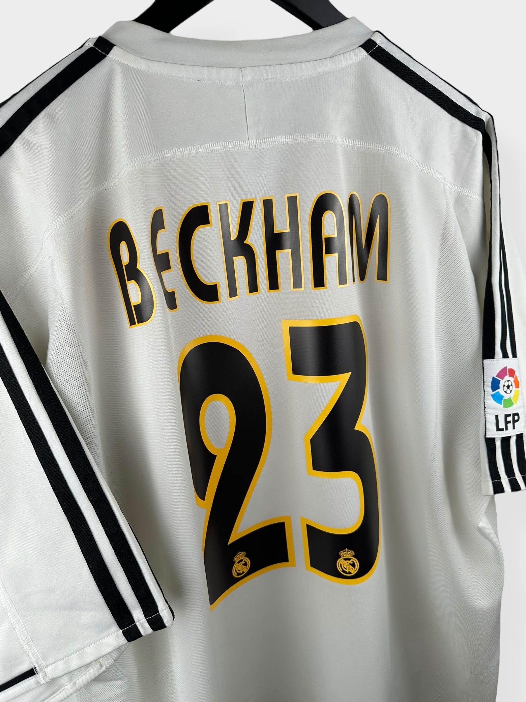 2003-04 REAL MADRID THUISSHIRT BECKHAM #23 XXL