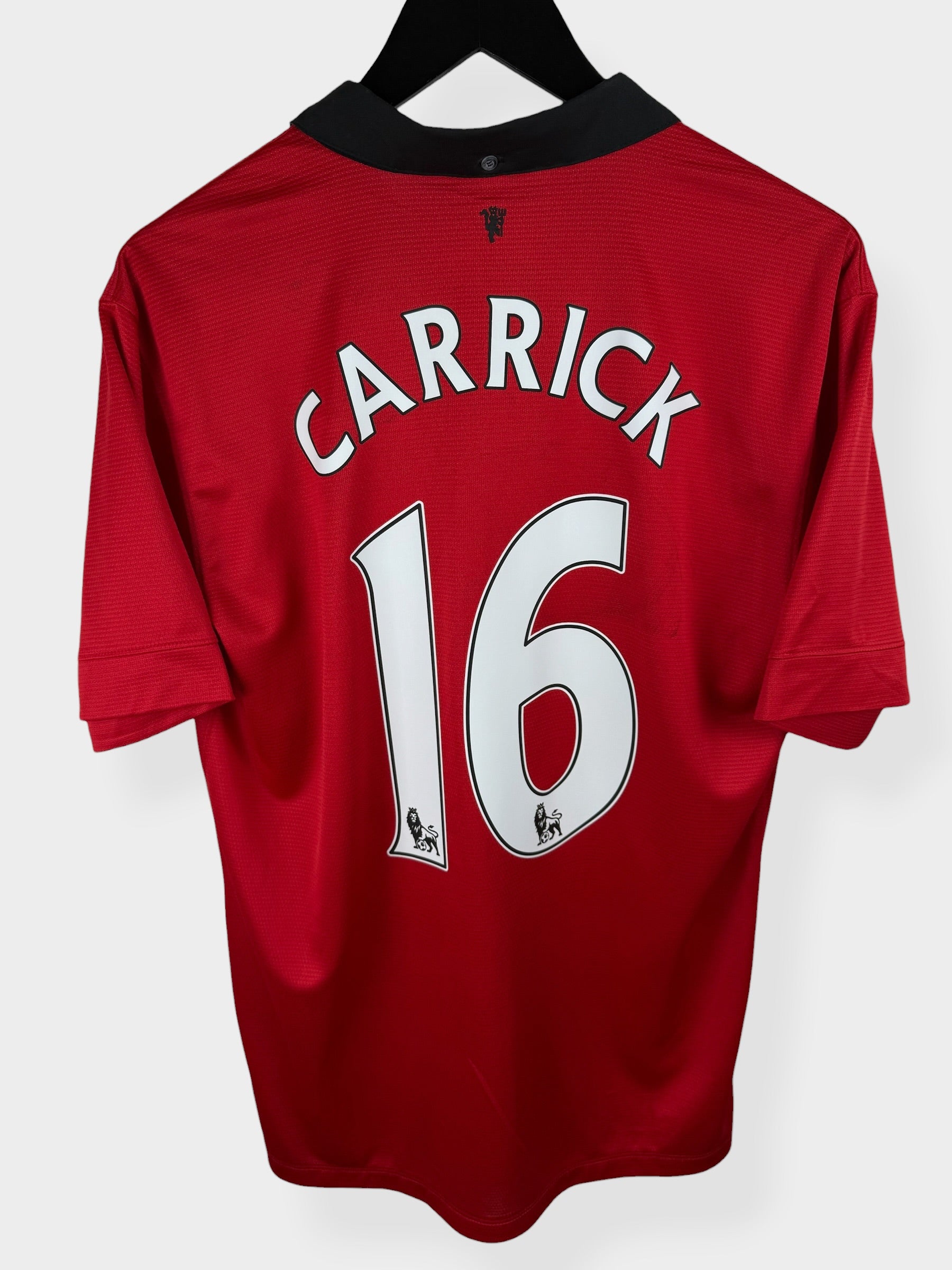MAILLOT DOMICILE MANCHESTER UNITED 2013-14 CARRICK #16 L