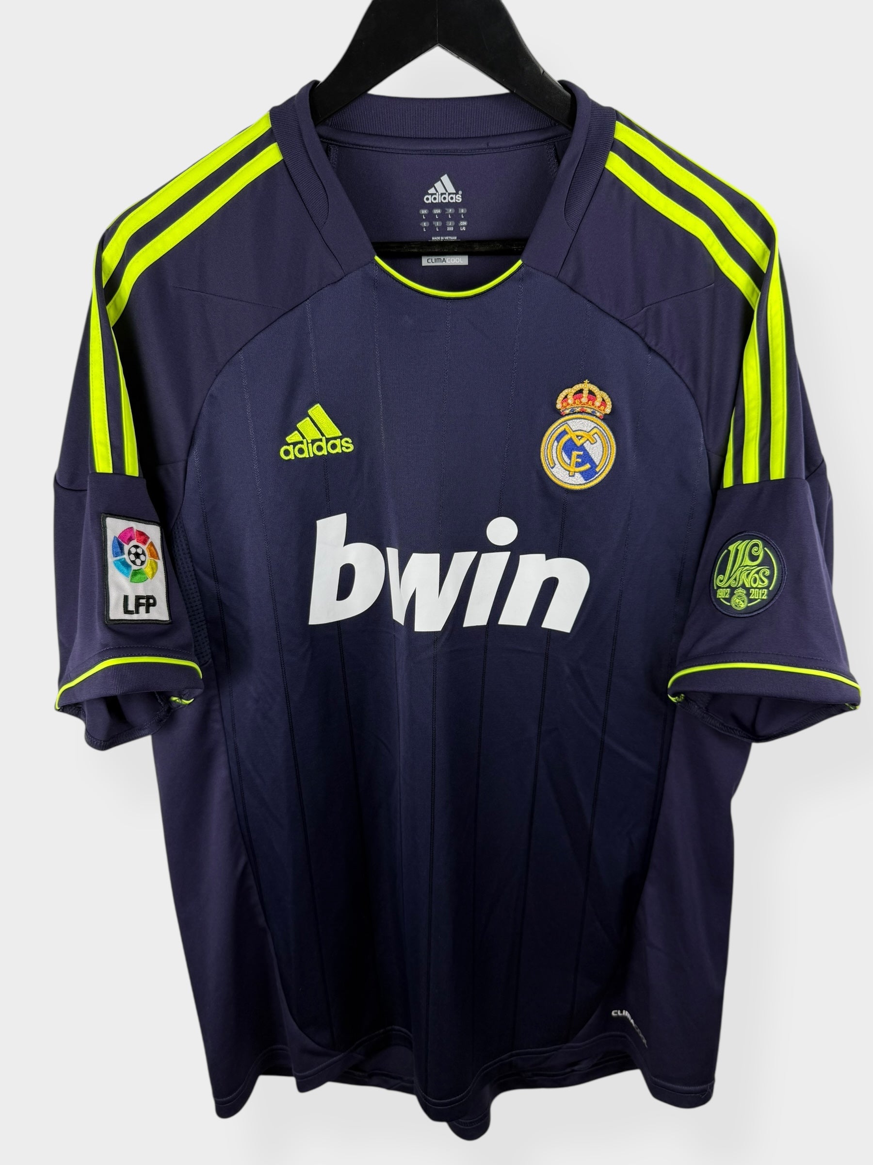 2012-13 REAL MADRID AWAY SHIRT RONALDO #7 L