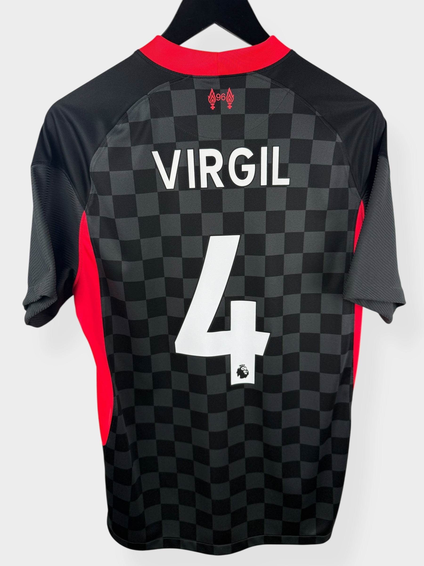 2020-21 LIVERPOOL DERDE SHIRT VIRGIL #4 M