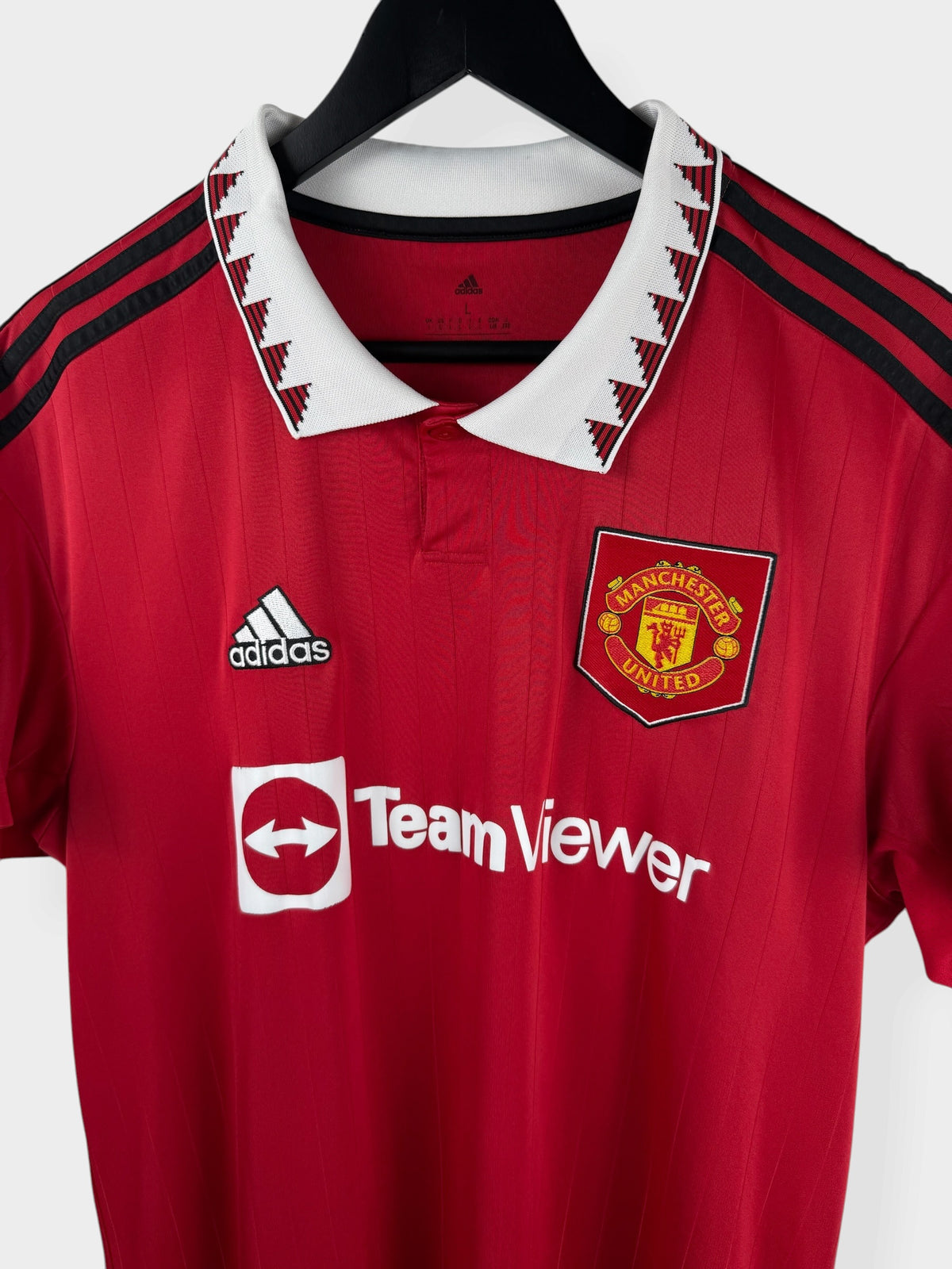 2022-23 MANCHESTER UNITED HOME SHIRT RONALDO #7 L - Authentic Football Club