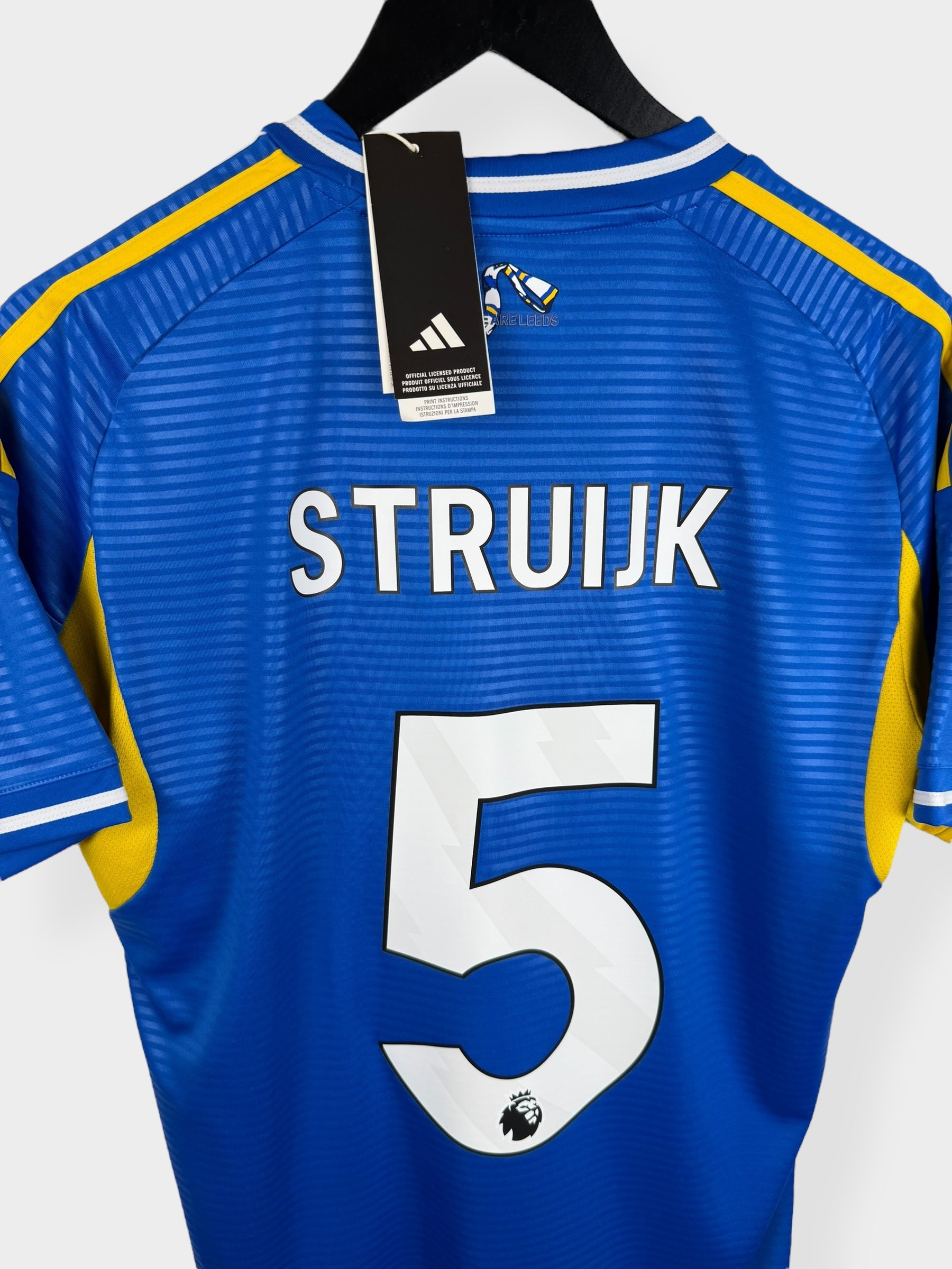 MAILLOT EXTÉRIEUR LEEDS UNITED 2025-26 STRUIJK #5 M